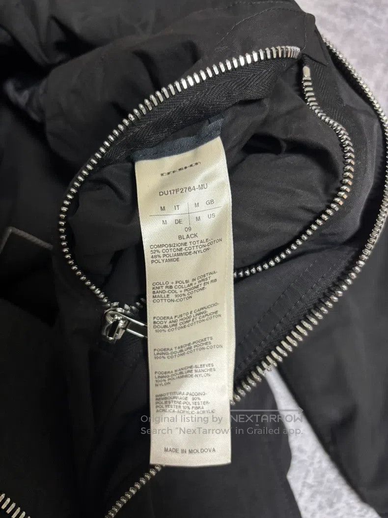 Rick Owens Rick Owens Original Black Diver Hat Bomber Jacket Size US M / EU 48-50 / 2 - 3 Thumbnail