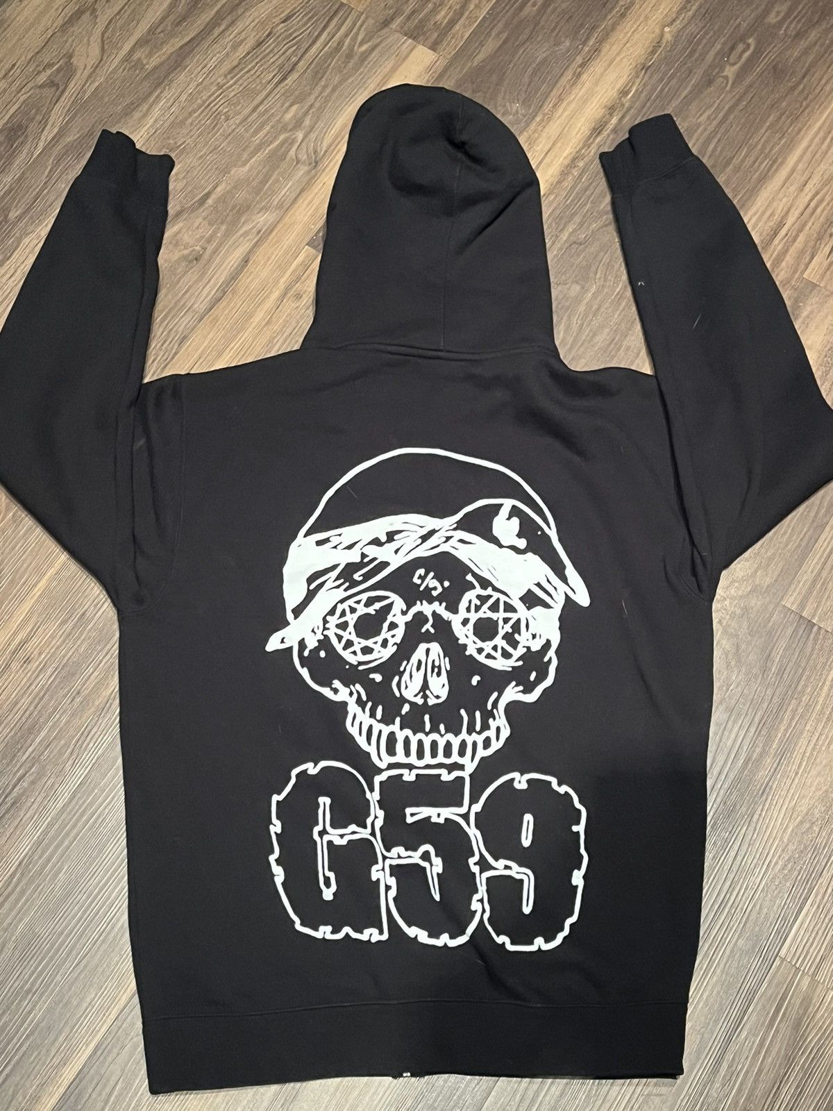 image of G59 Records $Uicideboy$ G59 Logo Hoodie in Black, Men's (Size Medium)