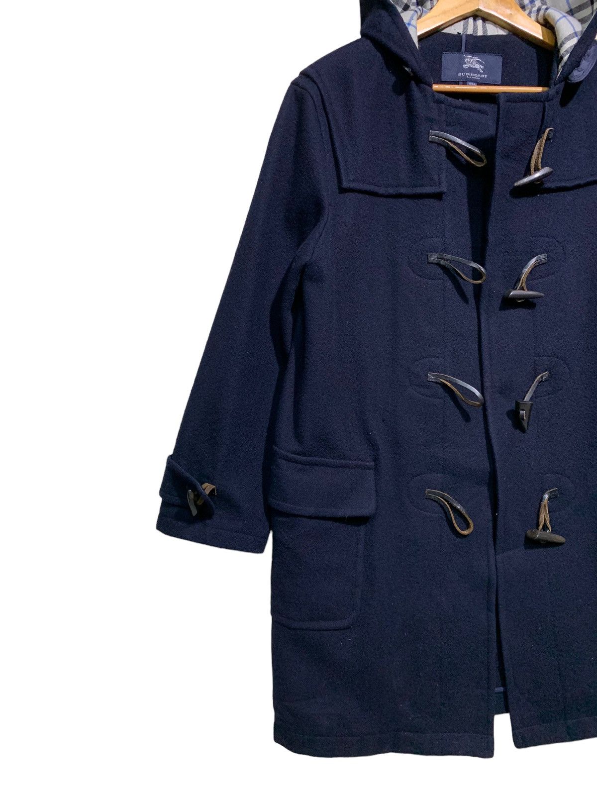 Burberry 🔥BURBERRY WOOL DUFFLE COATS HOODIE Size US S / EU 44-46 / 1 - 2 Thumbnail