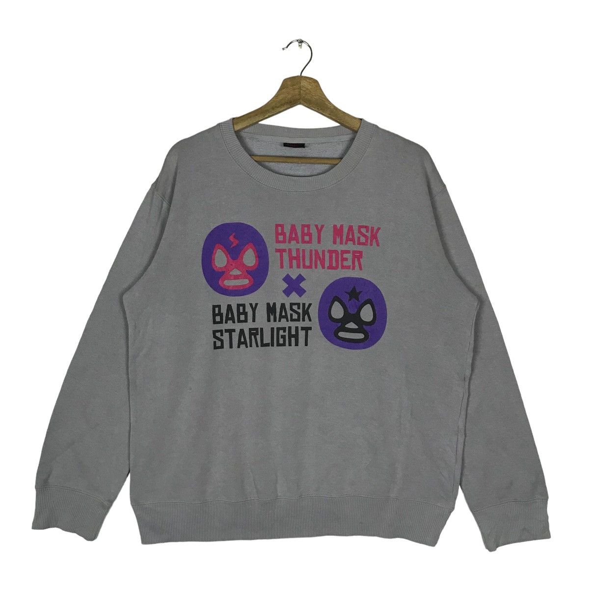 Vintage Old Mills Baby Mask Thunder X Baby Mask Starlight