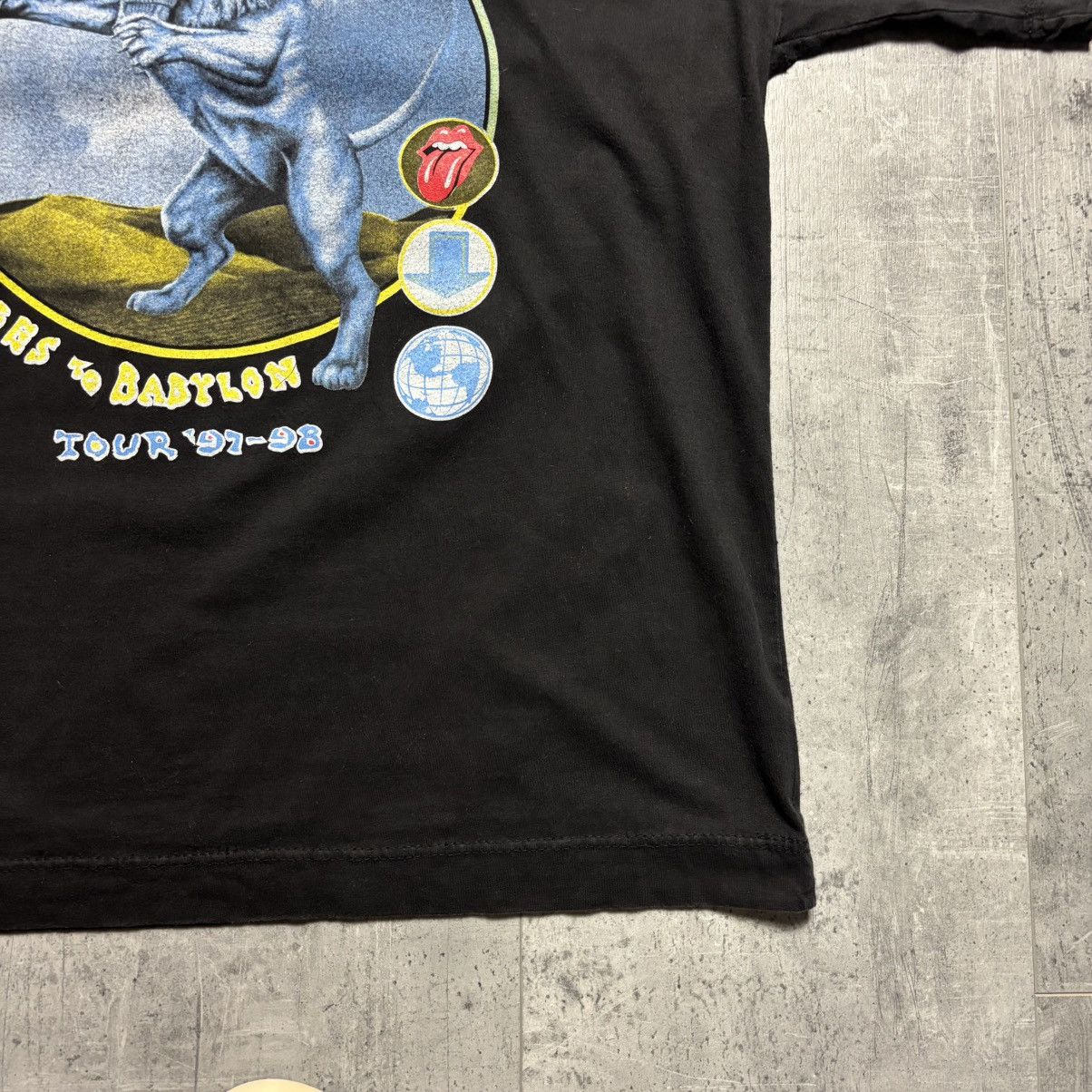 The Rolling Stones Vintage 1990’s The Rolling Stones Bridges to Babylon T-shirt Size US L / EU 52-54 / 3 - 10 Thumbnail