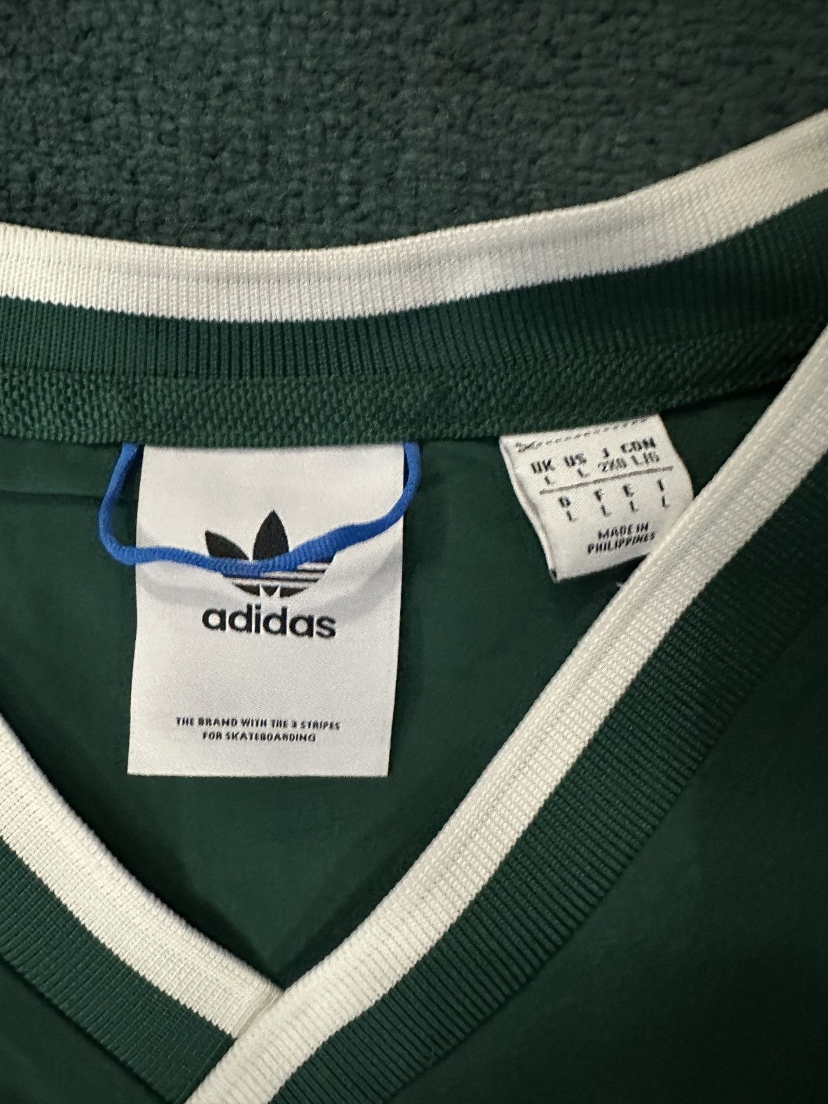 Adidas × Vintage Adidas athletic sweater Size US L / EU 52-54 / 3 - 3 Thumbnail