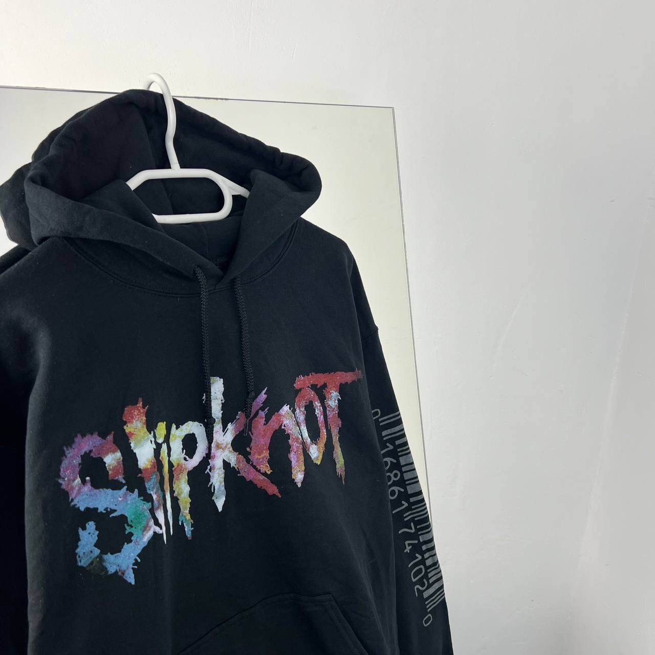 Band Tees Slipknot Rock Hoodie Y2k Tour Big Print Style Baggy Size US M / EU 48-50 / 2 - 3 Thumbnail