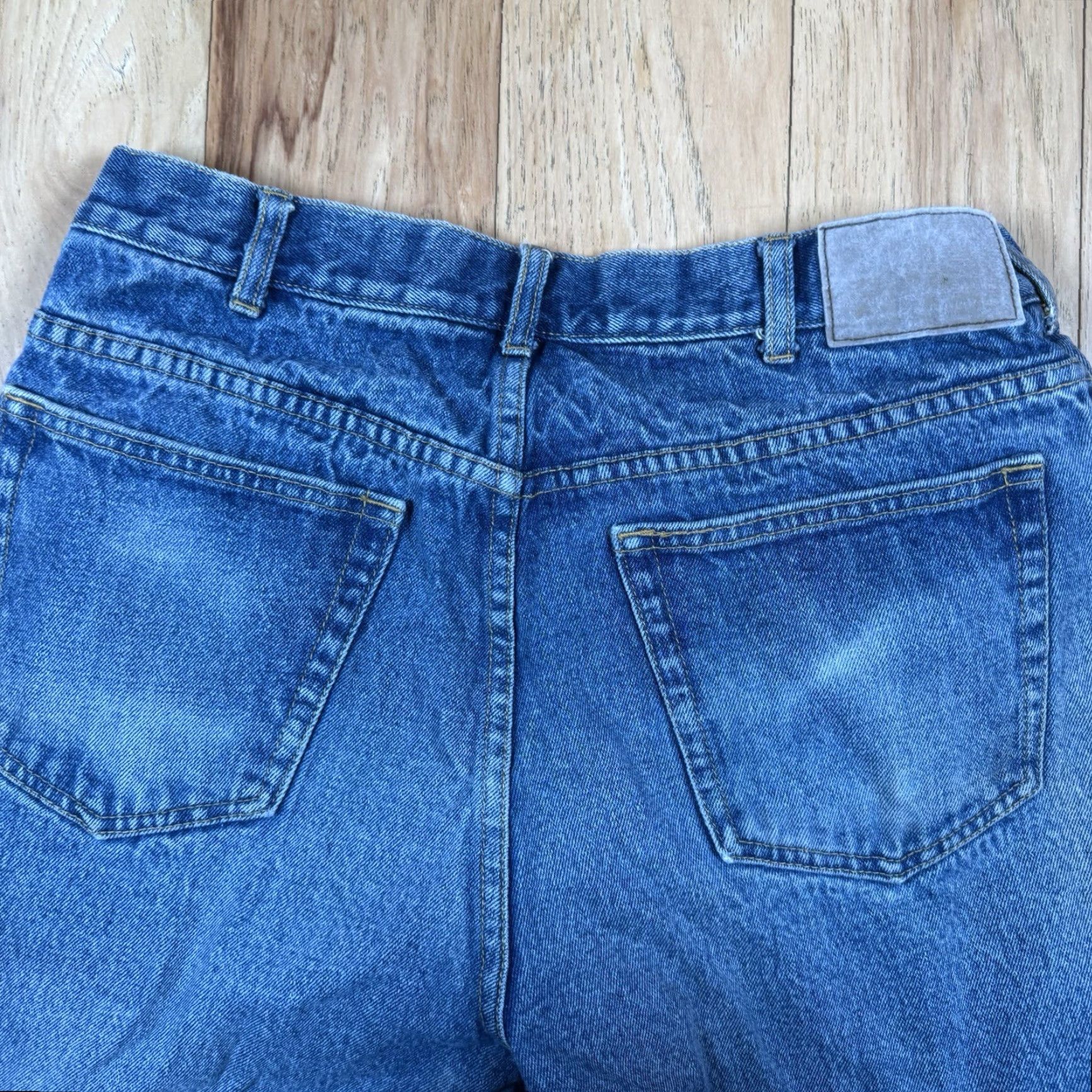 Vintage VINTAGE Cabela's Jeans Flannel Lined Blue Insulated 32x30 Mens Work Hunting Straight Jeans Size US 32 / EU 48 - 7 Thumbnail