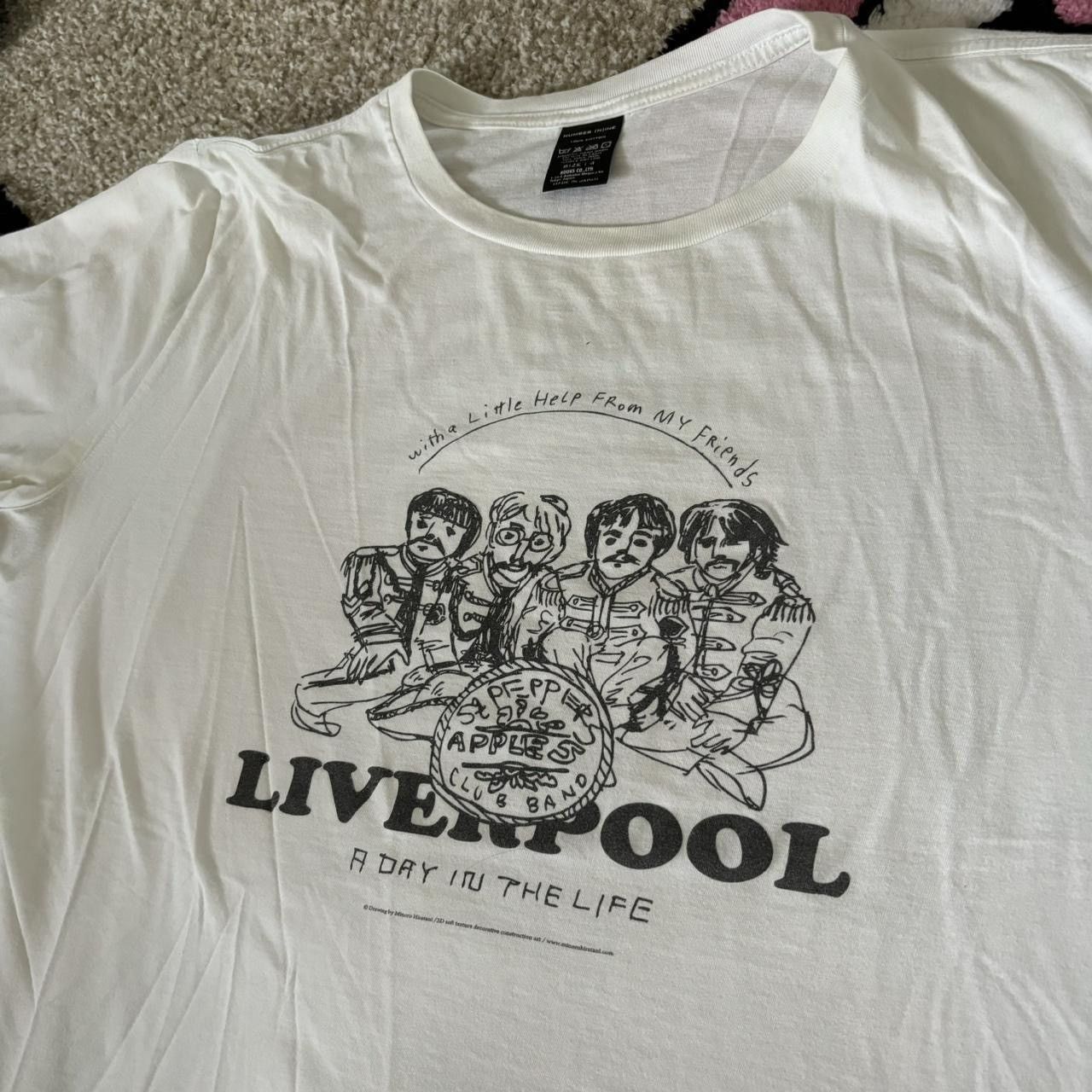 Number (N)ine Liverpool Beatles Number (N)ine Tee Size US L / EU 52-54 / 3 - 1 Thumbnail
