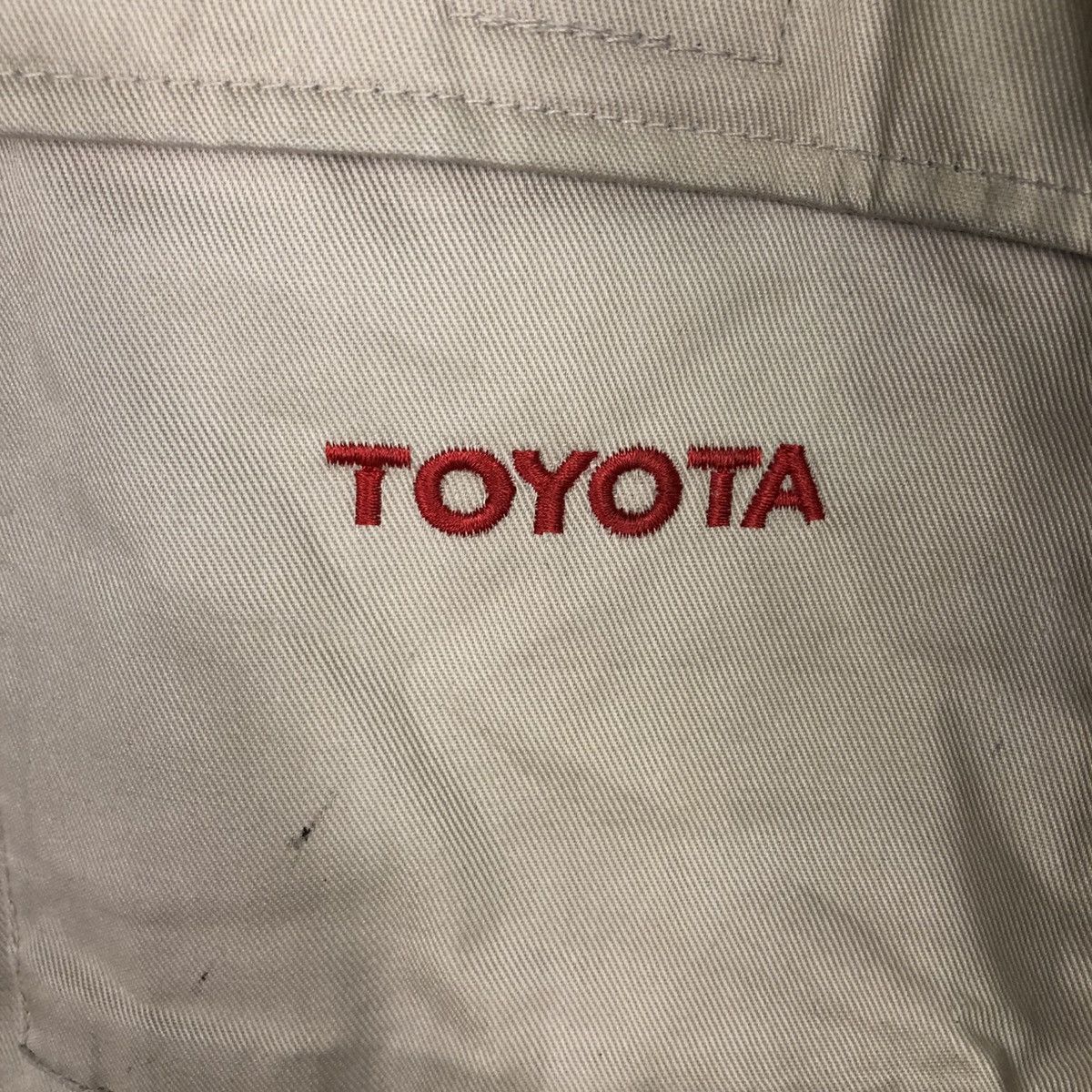 Japanese Brand 📌Vintage Work Jacket Racing Toyota Trd Multi Pocket Size US L / EU 52-54 / 3 - 20 Thumbnail