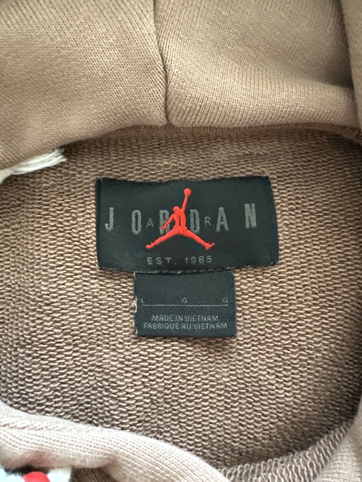 Jordan Brand × Travis Scott Jordan Flight x Travis Scott Hooded Sweatshirt Size US L / EU 52-54 / 3 - 4 Thumbnail