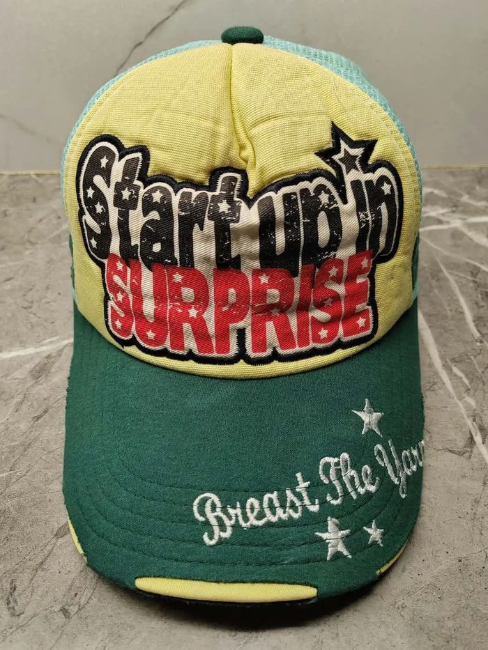 Vintage Vintage S.Ruffers Distressed Style Trucker Cap Hat Size ONE SIZE - 2 Thumbnail
