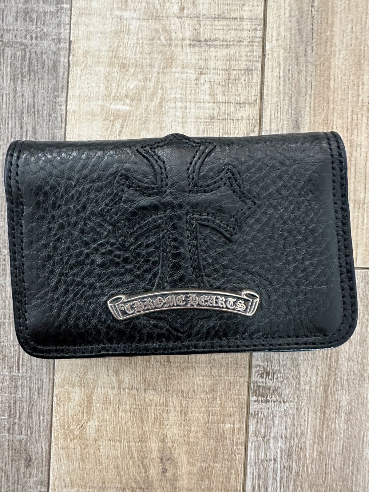 Chrome Hearts Chrome Hearts Cemetery Cross Patch Bifold Wallet Size ONE SIZE - 2 Thumbnail