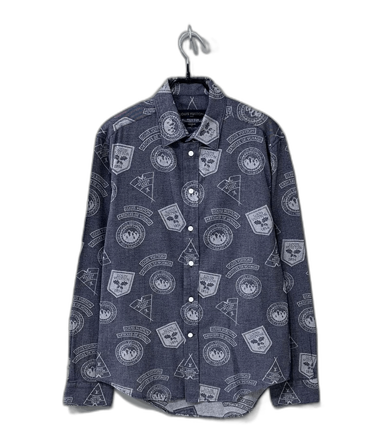 Louis Vuitton Long Sleeve Printed Shirt by Louis Vuitton-yf Size US XS / EU 42 / 0 - 1 Thumbnail