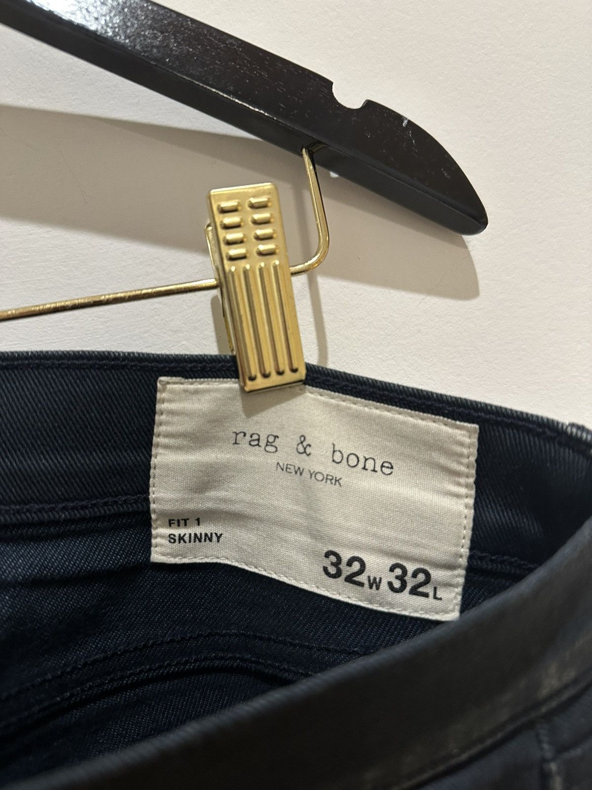 Rag & Bone Rag & Bone Fit 1 Navy Size US 32 / EU 48 - 4 Thumbnail