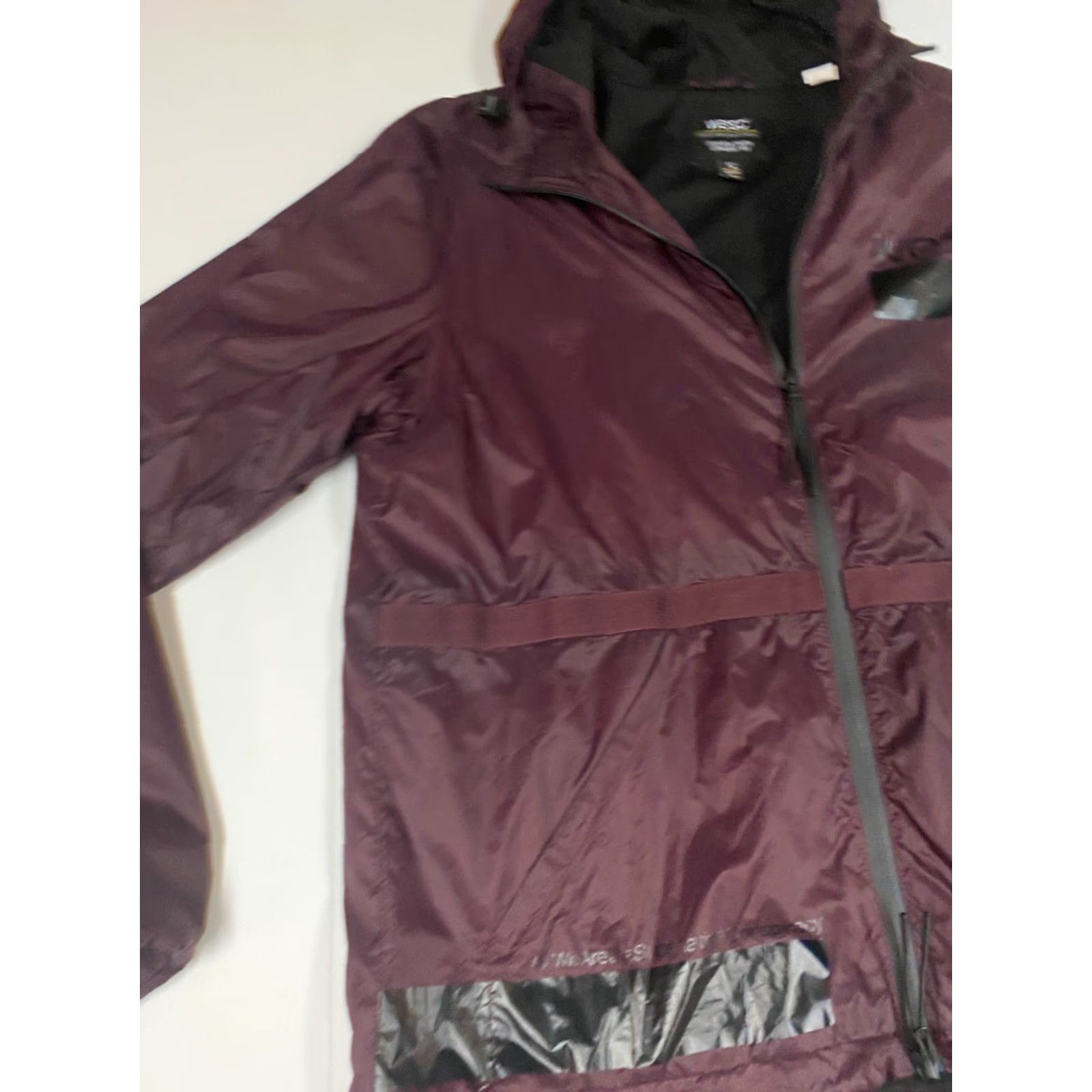 WeSC WESC Jacket Mens M Purple Camouflage Full Zip Windbreaker Lightweight Casual Army Basketball Style Red Logo Polyester Windbreaker Mid-Length 90s? Size US M / EU 48-50 / 2 - 3 Thumbnail