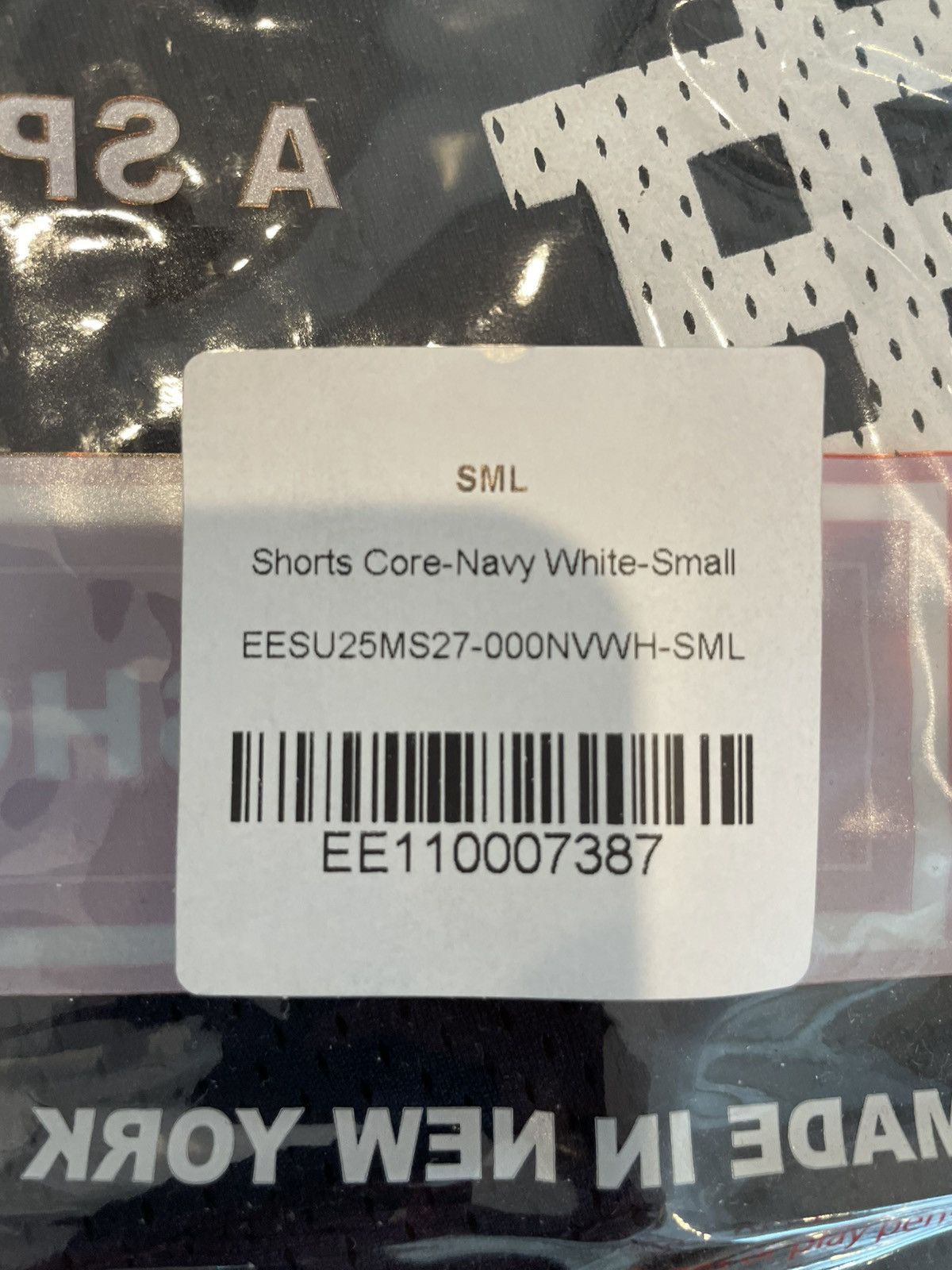 Eric Emanuel Eric Emanuel Navy Short Core Small Size US 29 - 6 Thumbnail