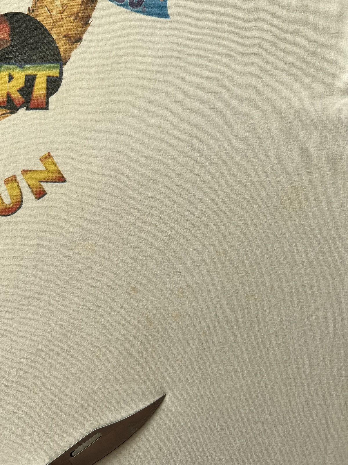 Nintendo Vintage 90s Mario Kart Nintendo 64 Video Game White T-shirt Size US L / EU 52-54 / 3 - 19 Thumbnail