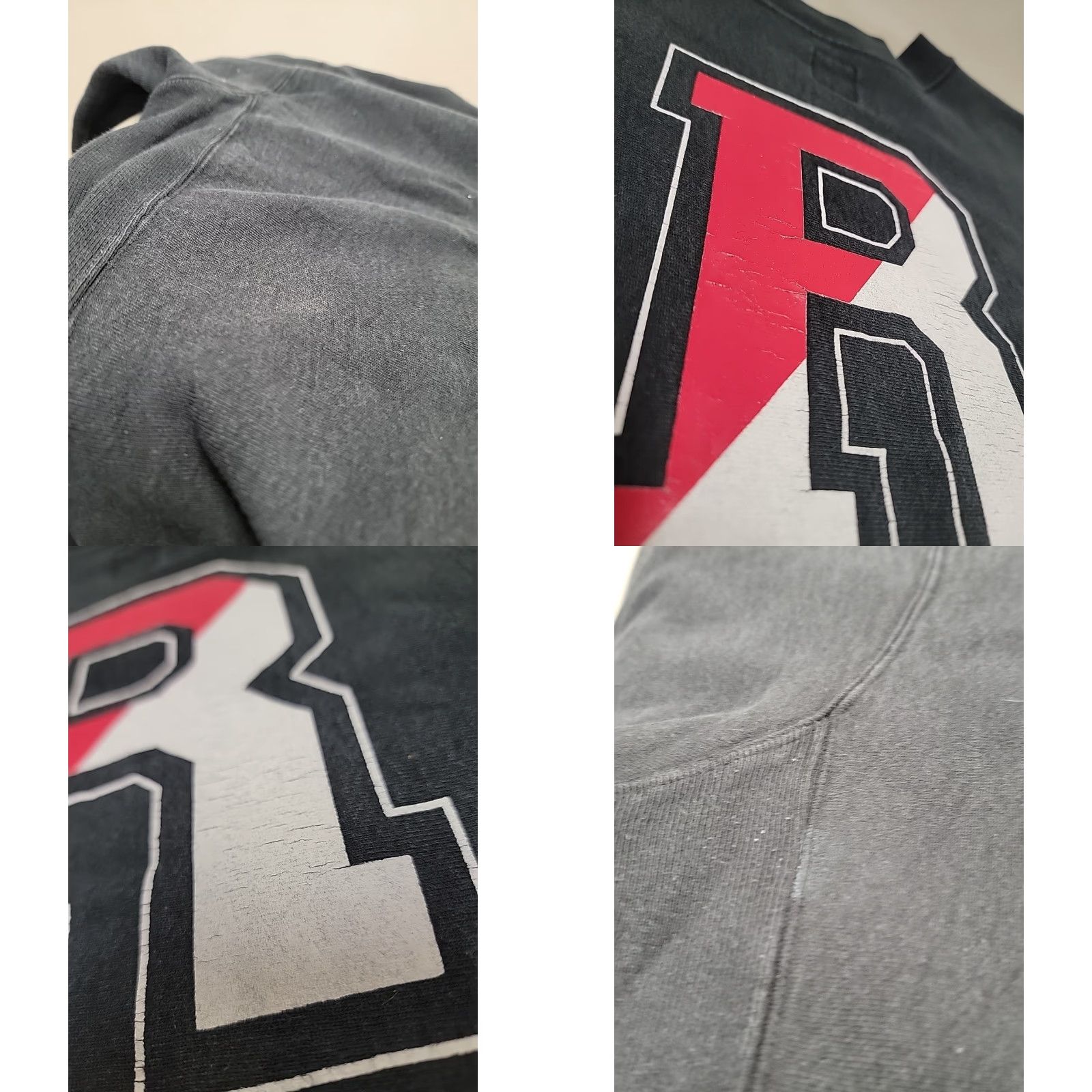 Vintage Vintage Boathouse Rutgers University Softball Reverse Weave Crewneck Sweatshirt Mens XL Black Cotton Blend Logo Size US XL / EU 56 / 4 - 10 Thumbnail