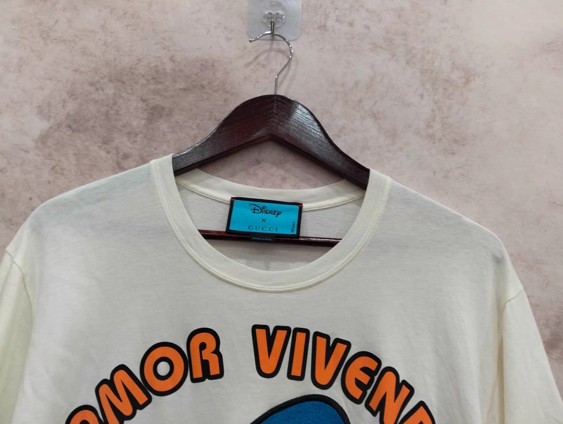 Gucci GUCCI Donald Duck Print Short Sleeve Tee Size S Size US S / EU 44-46 / 1 - 6 Thumbnail