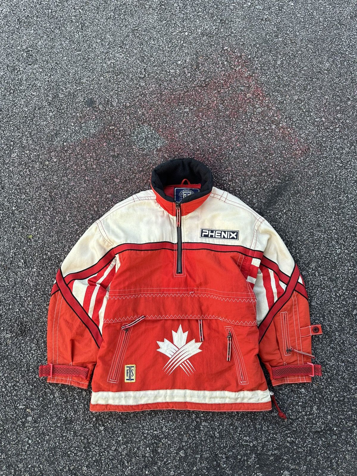 Vintage 👹Vintage Phoenix Canada Ski Federation Pullover Jacket Size US L / EU 52-54 / 3 - 1 Thumbnail