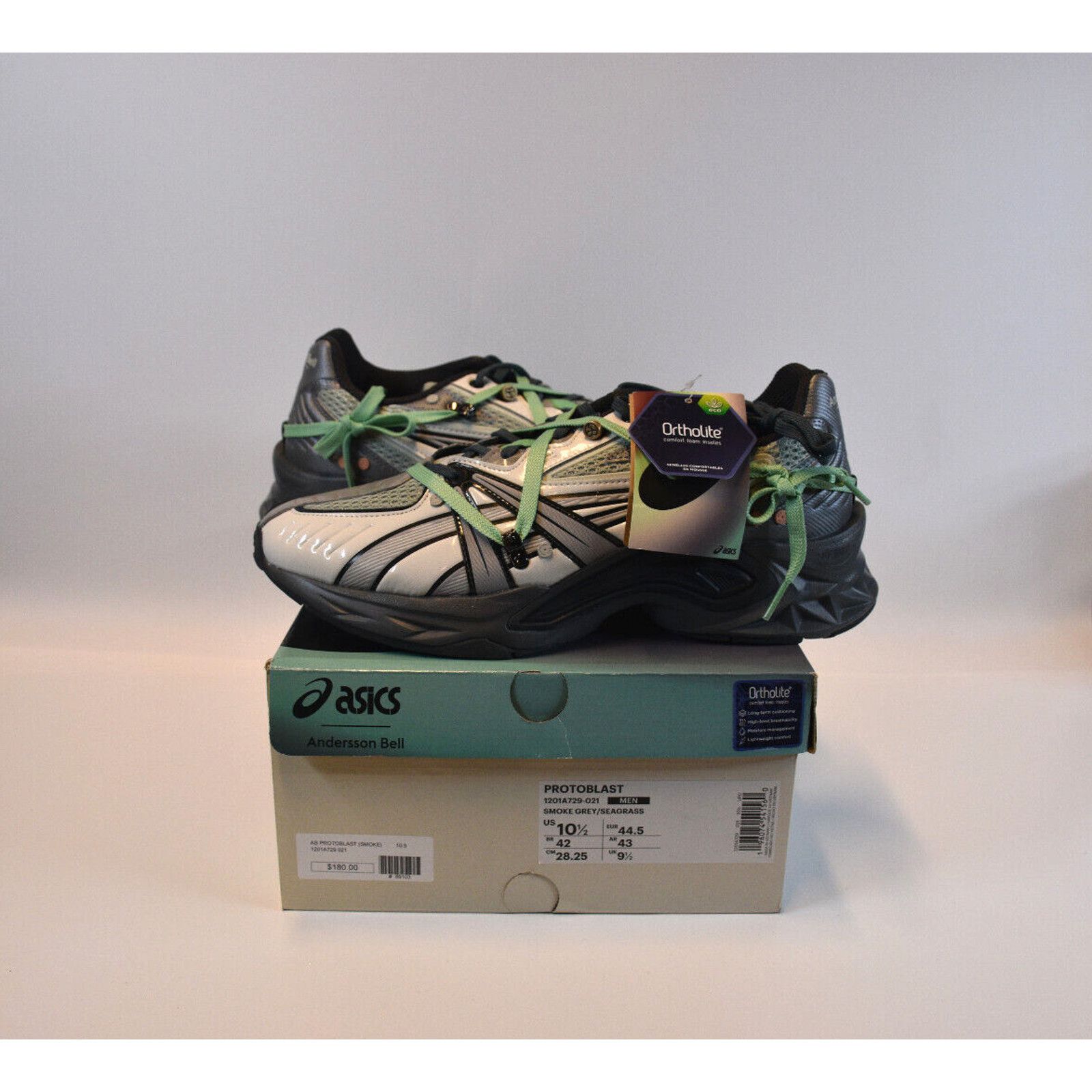 Asics Asics x Andersson Bell Protoblast Smoke Grey Men's 10.5 New Size US 10.5 / EU 43-44 - 1 Thumbnail