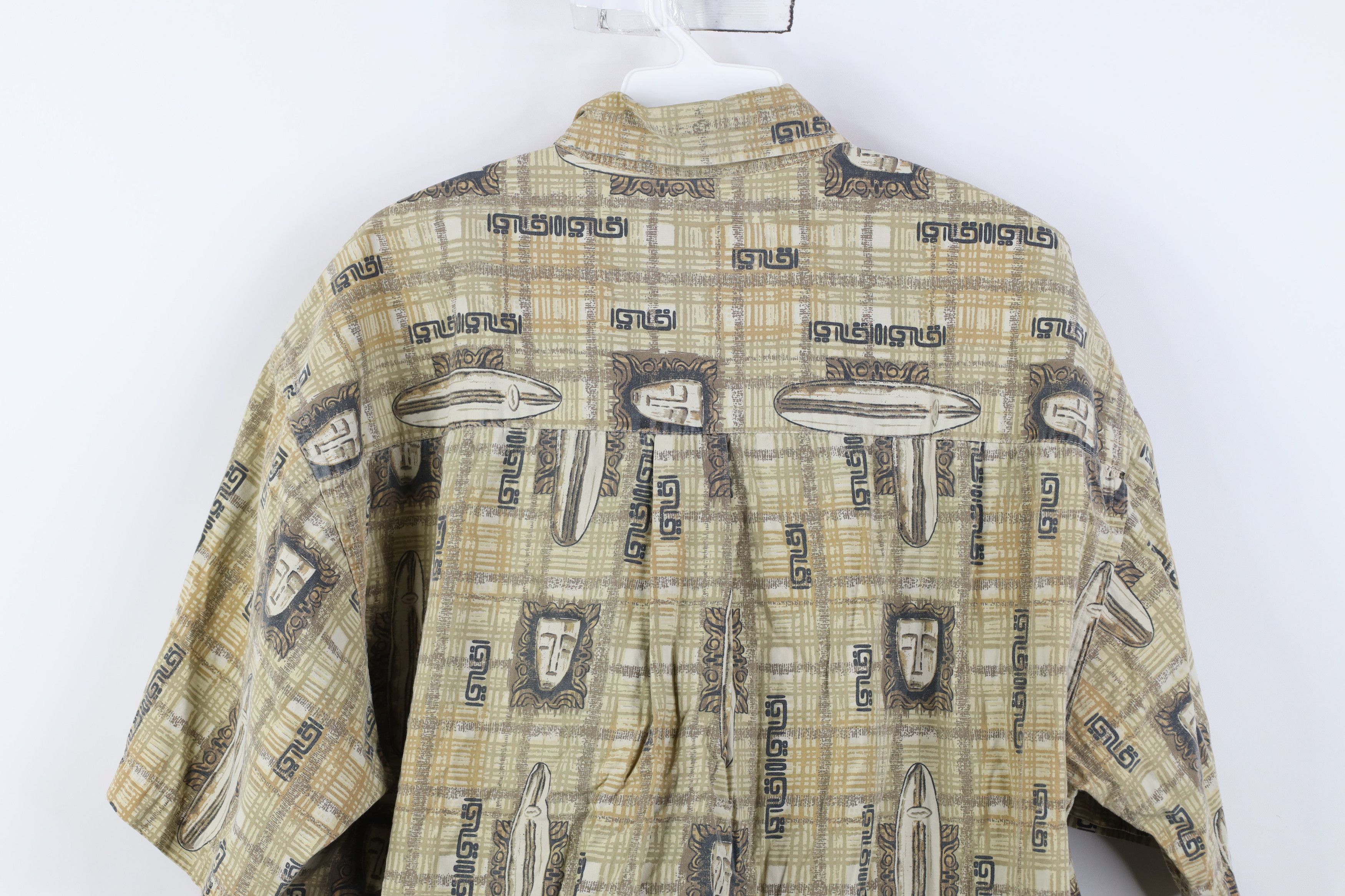 Vintage Vintage 90s Streetwear Surfboard Surfing Button Down Shirt Size US XL / EU 56 / 4 - 10 Thumbnail