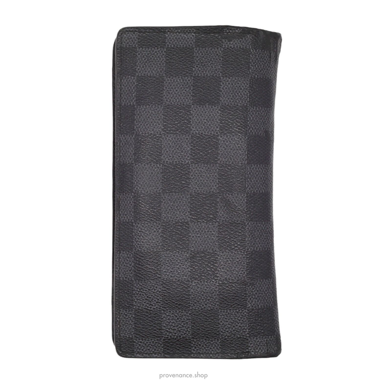 Louis Vuitton 🔴 Louis Vuitton Brazza Long Wallet - Damier Graphite Size ONE SIZE - 3 Thumbnail