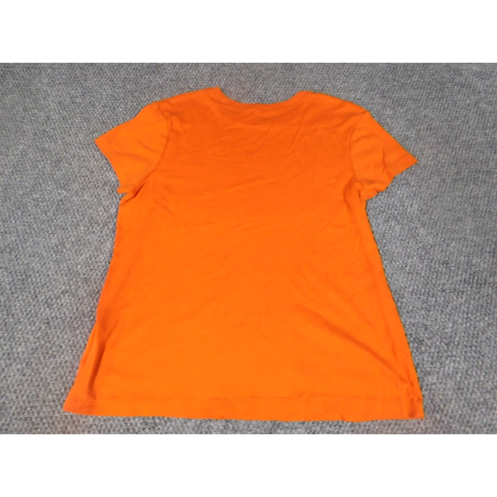 Old Navy Old Navy Blouse Shirt Womens XL Orange Halloween Cotton Short Sleeve Round Neck Pullover Basic Holiday - Mens? Size XL / US 12-14 / IT 48-50 - 7 Thumbnail