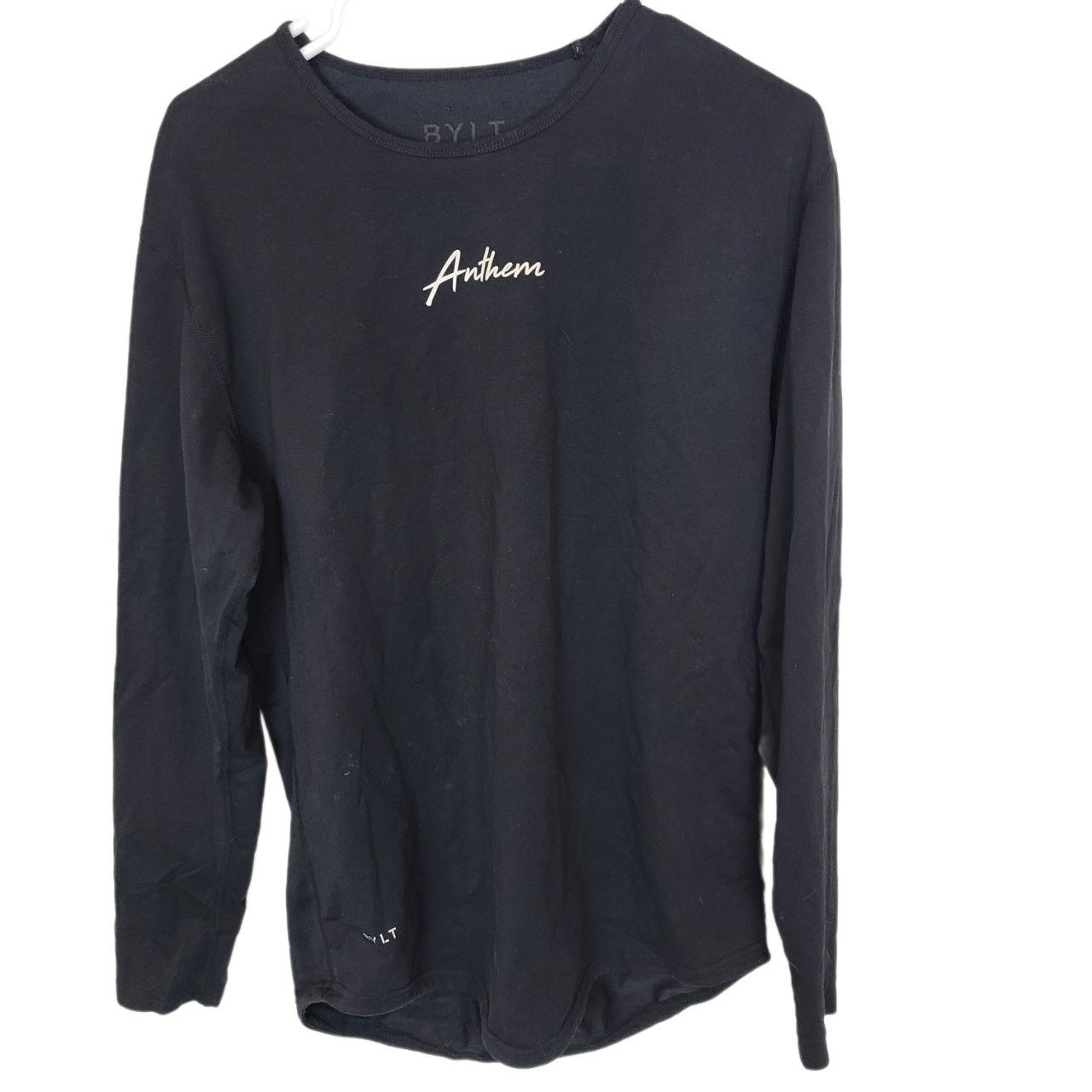 BILLY LA BYLT Shirt Drop Cut Lux T-Shirt Men M Black Athletic Stretch Size M / US 6-8 / IT 42-44 - 1 Thumbnail