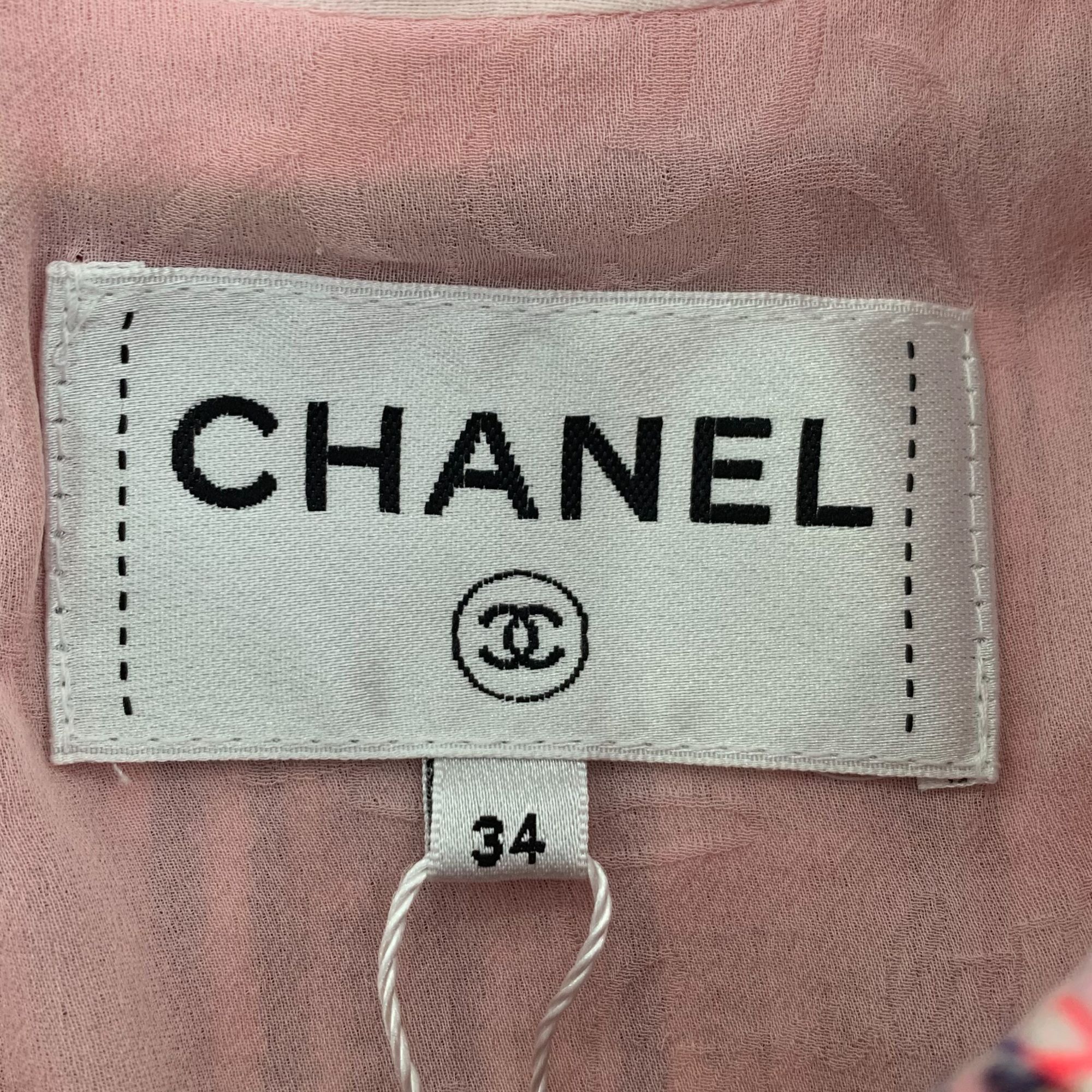 Fendi Fendi Pink Logo Print Cotton Denim Skirt Size 38 S Made In I Size 38" / US 16 / IT 52 - 9 Thumbnail