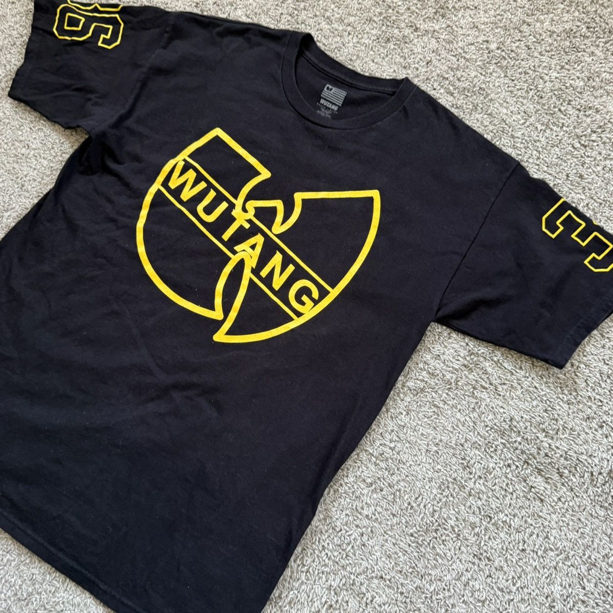 Wu-Tang Clan 🔴Wu-Tang Shirt Size Large 36 Chambers WuTang Black Yellow Size US L / EU 52-54 / 3 - 10 Thumbnail