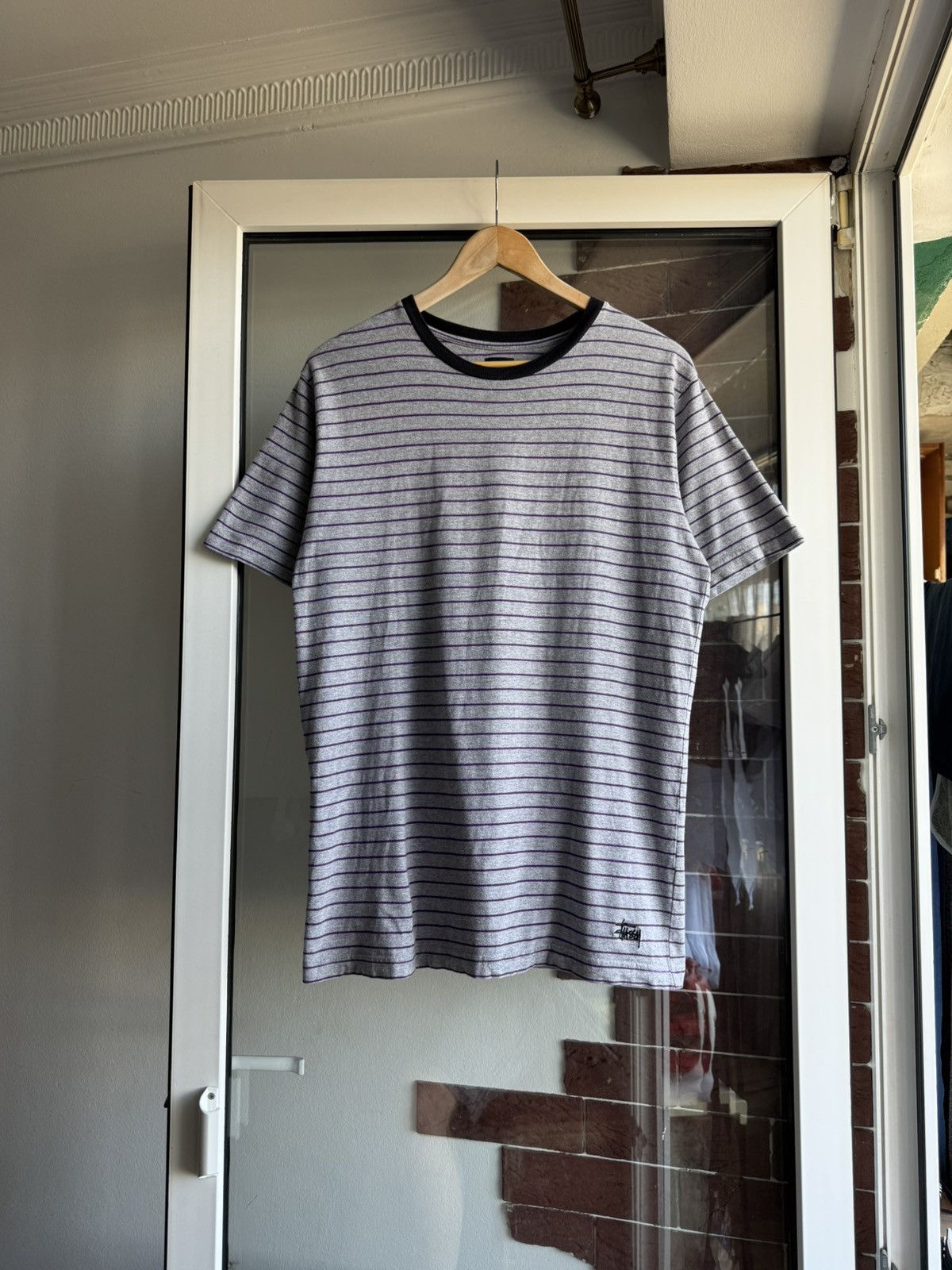 Stussy Vintage Stussy Striped T-shirt Size US M / EU 48-50 / 2 - 1 Thumbnail