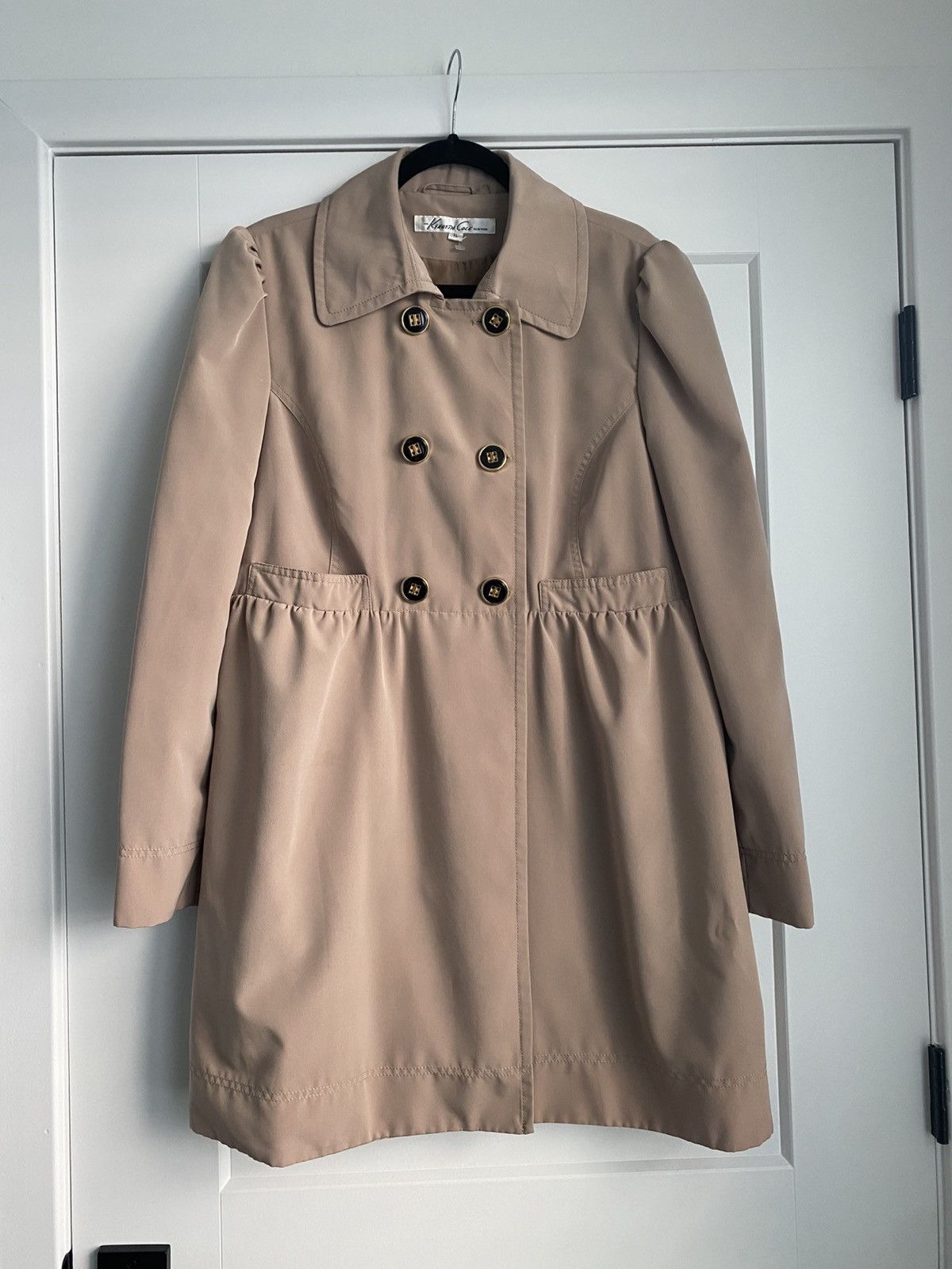Kenneth Cole Kenneth Cole women's lightweight trench jacket khaki XL Size XL / US 12-14 / IT 48-50 - 1 Thumbnail