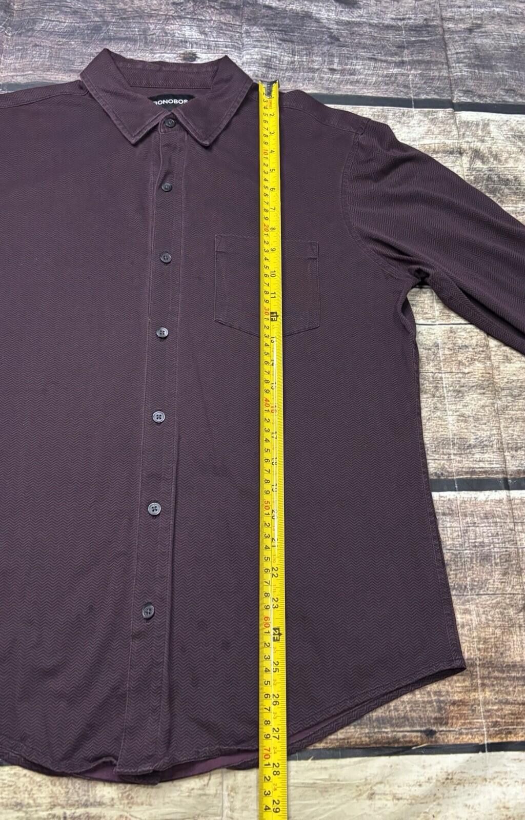 Bonobos Bonobos Shirt Mens Medium Slim Fit Button Down Jersey Size US M / EU 48-50 / 2 - 9 Thumbnail