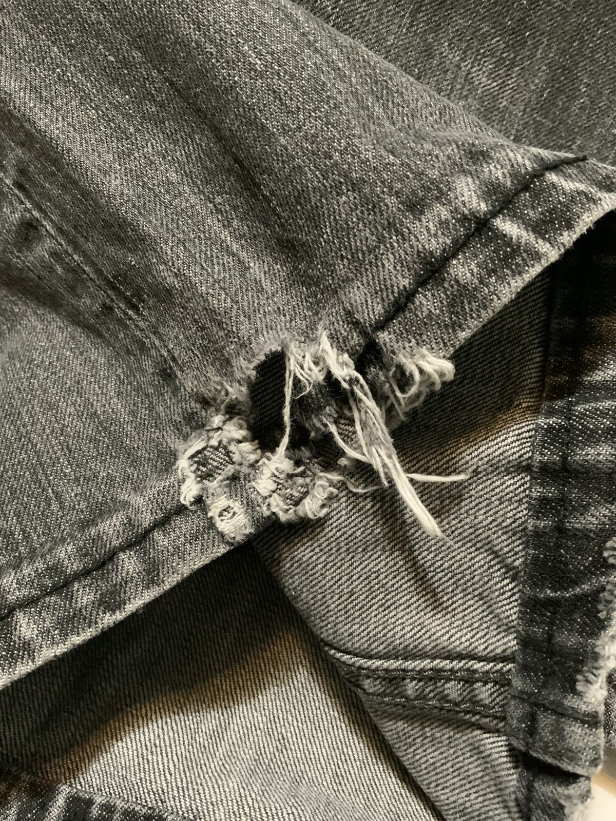 Ecko Unltd. × Vintage Vintage Y2K Marc Ecko Black Baggy Loose Pocket Denim Jeans Size US 34 / EU 50 - 8 Thumbnail