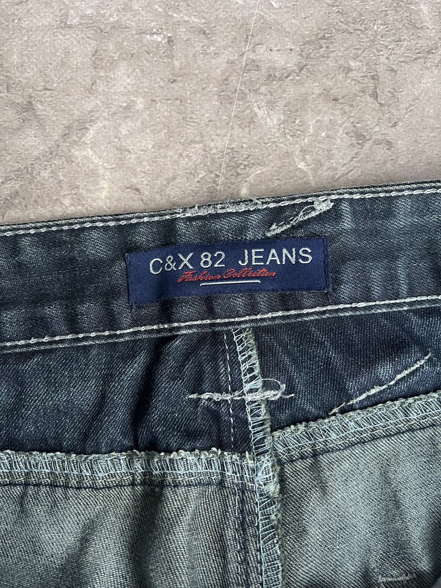 Dolce & Gabbana Japanese deconstructed denim avant garde jeans y2k hype Size US 33 - 7 Thumbnail