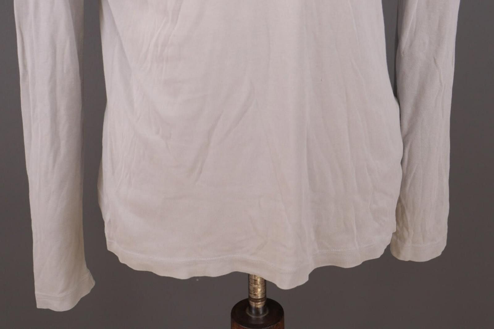 Oscar De La Renta Woman's Oska Beige Lagenlook Relaxed Pullover Top Size 3 / L Size M / US 6-8 / IT 42-44 - 3 Thumbnail