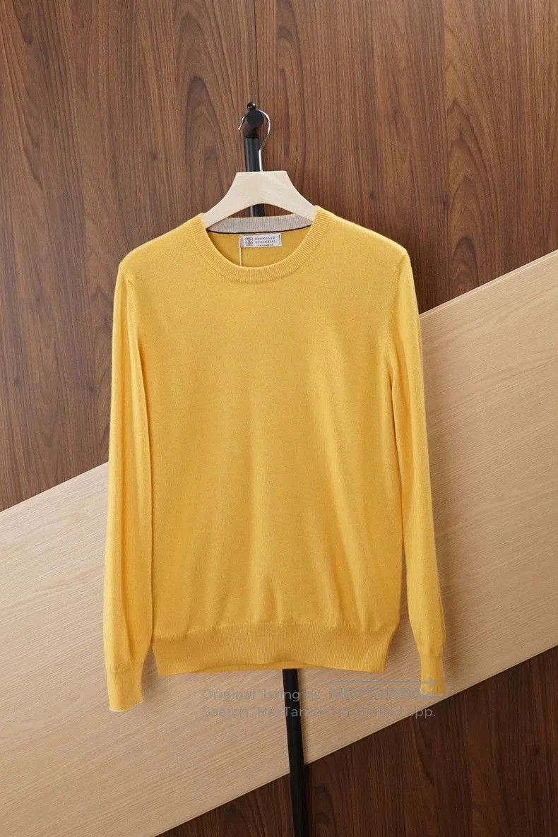 Brunello Cucinelli Brunello Cucinelli Men's Cashmere Sweater. Size US XL / EU 56 / 4 - 1 Thumbnail