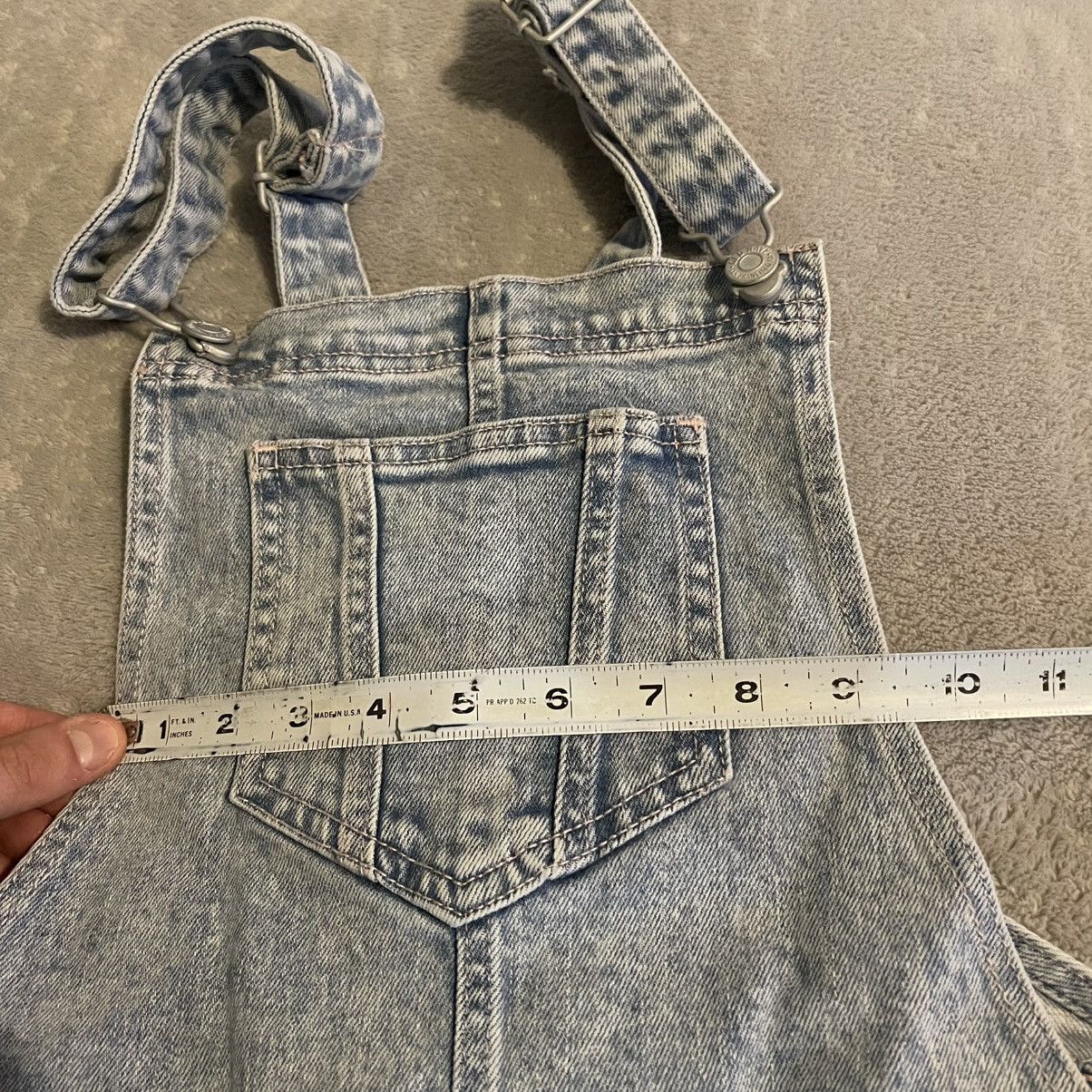 Old Navy Vintage Y2K Old Navy Womens Size 8 Blue Acid Wash Overalls Size 30" / US 8 / IT 44 - 7 Thumbnail