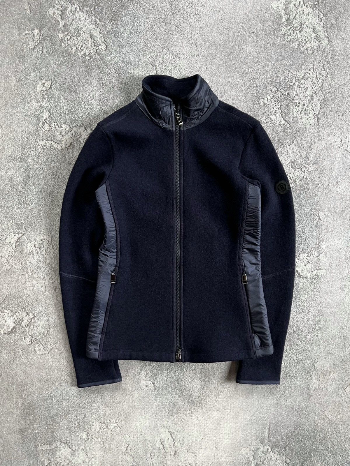 Bogner Women’s Bogner Wool Blend Full Zip Ski Fleece Jacket Size XS Size XS / US 0-2 / IT 36-38 - 2 Thumbnail