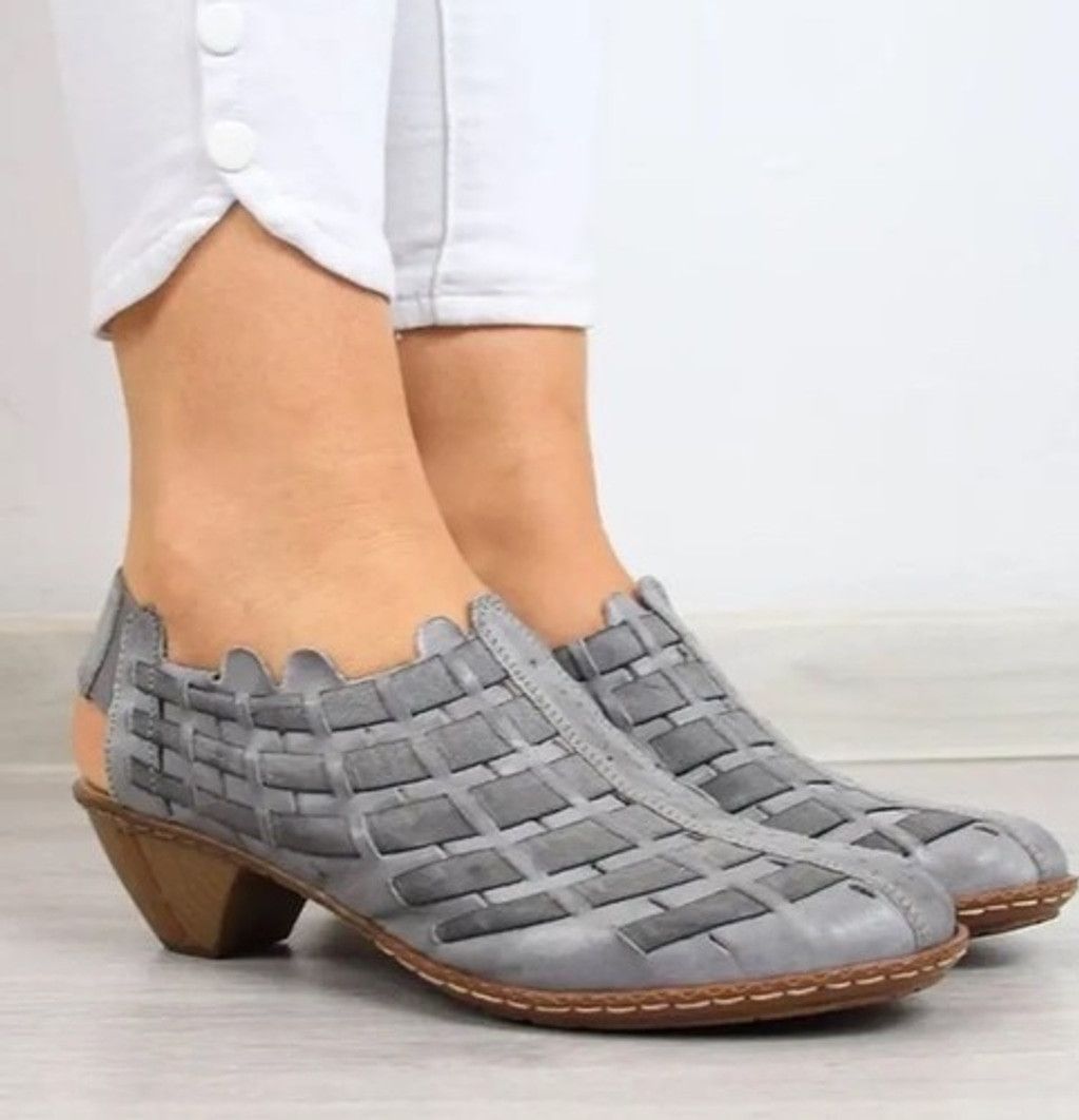 Rieker Rieker Sina Soft Weaven Leath Slingback Shoes Women 41/US9.5 Size US 11 / IT 41 - 12 Thumbnail