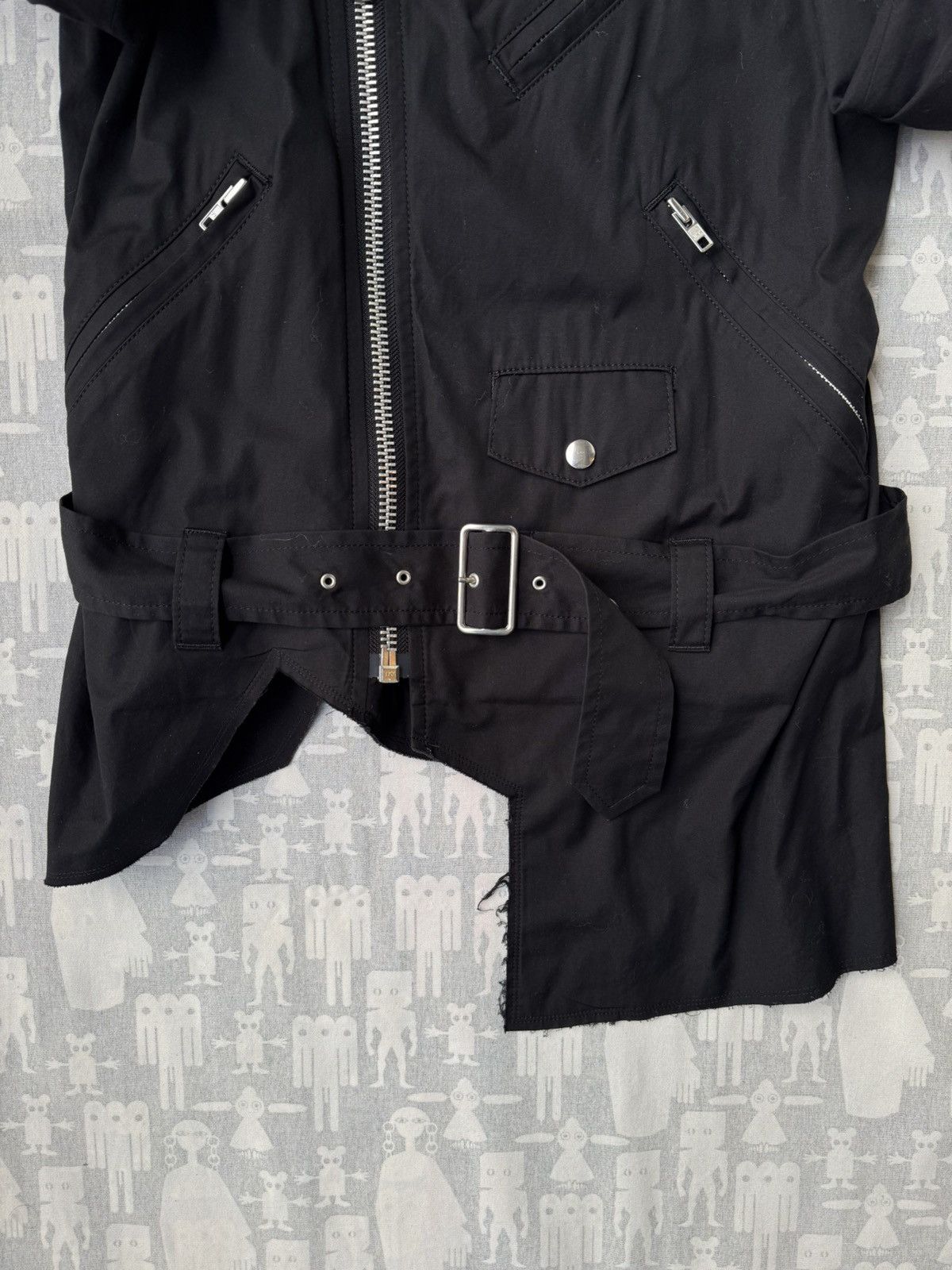 Comme des Garcons Homme Plus Comme Des Garçons Homme Plus 2015 Biker Perfecto Jacket Size US S / EU 44-46 / 1 - 4 Thumbnail