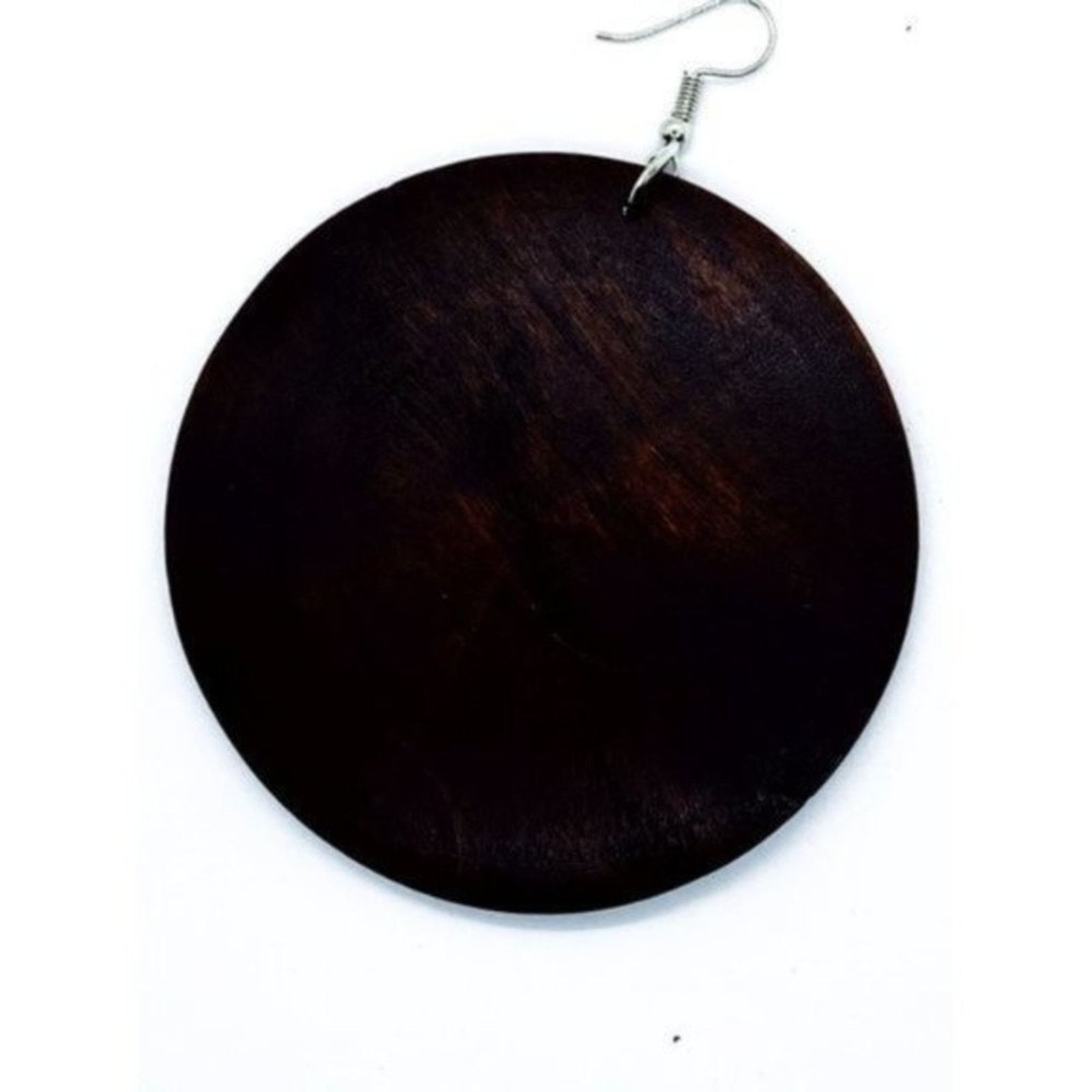 Other NWT Brown Wood Circle Dangle Earrings Size ONE SIZE - 3 Thumbnail