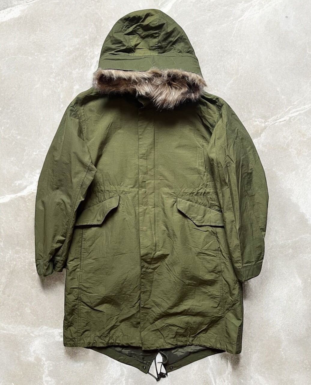 Global Work × Japanese Brand × Vintage GLOBAL WORK JAPANESE Brand FISHTAIL FUR parka jacket y2k Size US L / EU 52-54 / 3 - 2 Thumbnail