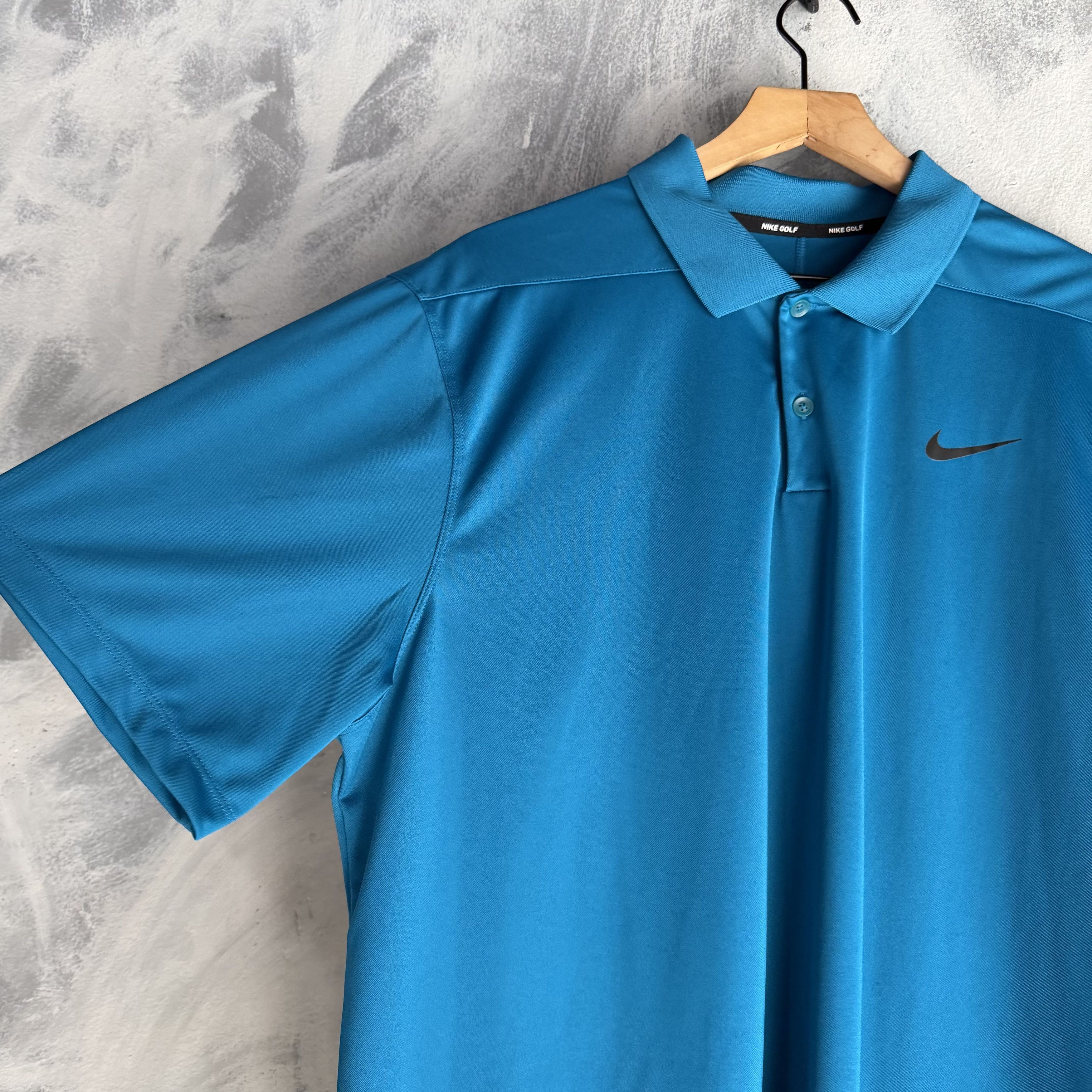 Nike Nike Dri Fit Mens XL Navy Blue Golf Polo Shirt SL Perfomance Size US XL / EU 56 / 4 - 3 Thumbnail