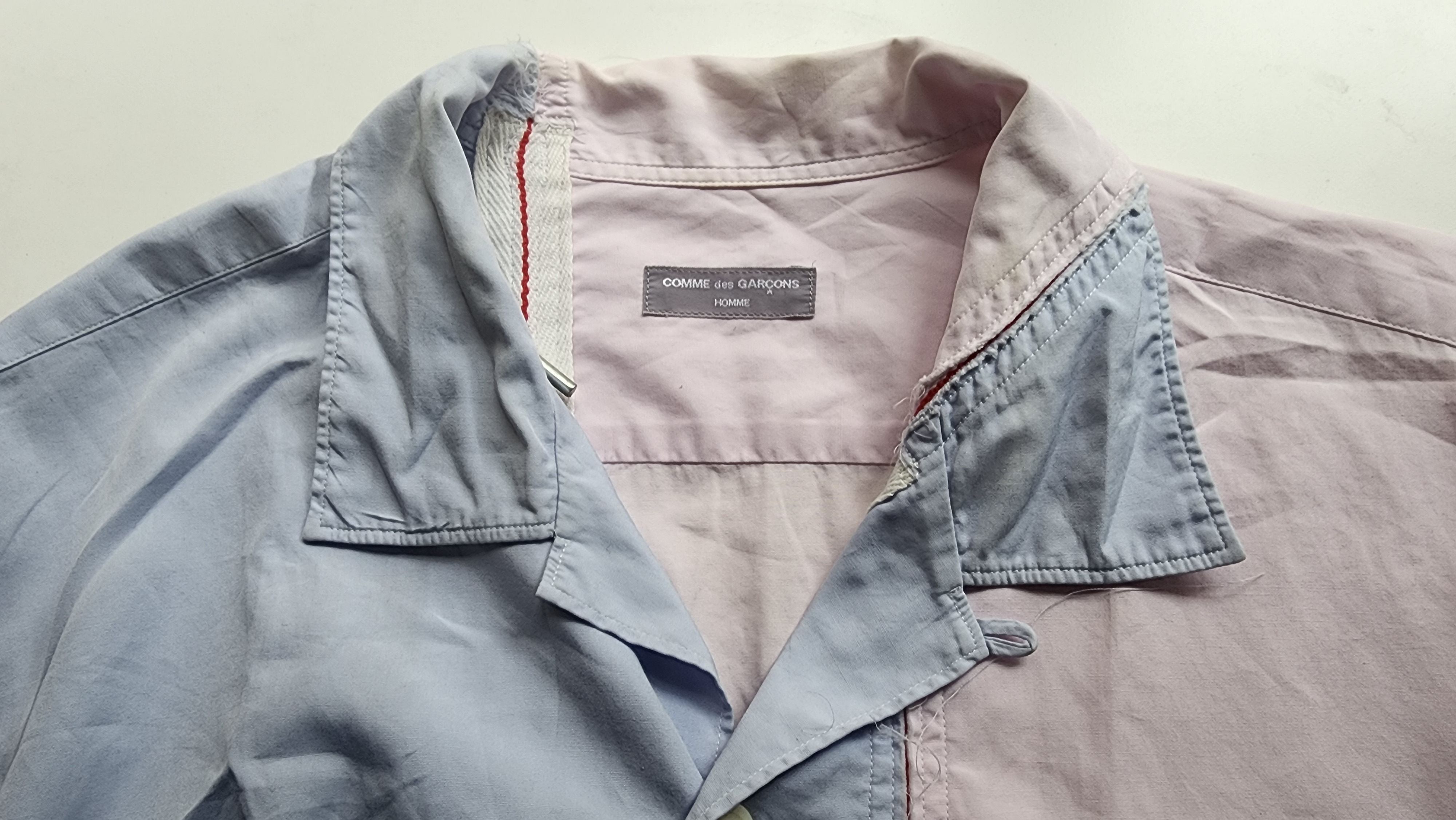 Comme des Garcons SHIRT PASTEL COLOR BLOCKS CH 42" Size US L / EU 52-54 / 3 - 1 Thumbnail