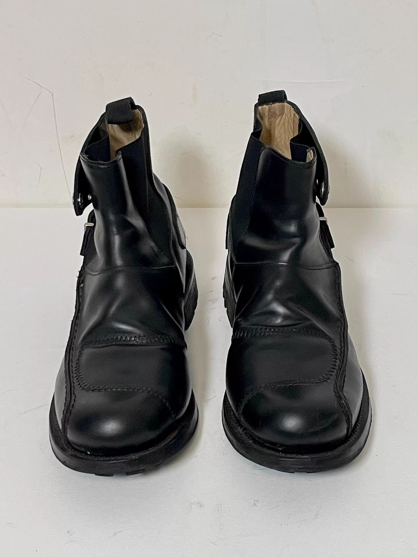 Jean Paul Gaultier Jean Paul Gaultier Color Blocked Military Boots Black Size US 9 / EU 42 - 2 Thumbnail