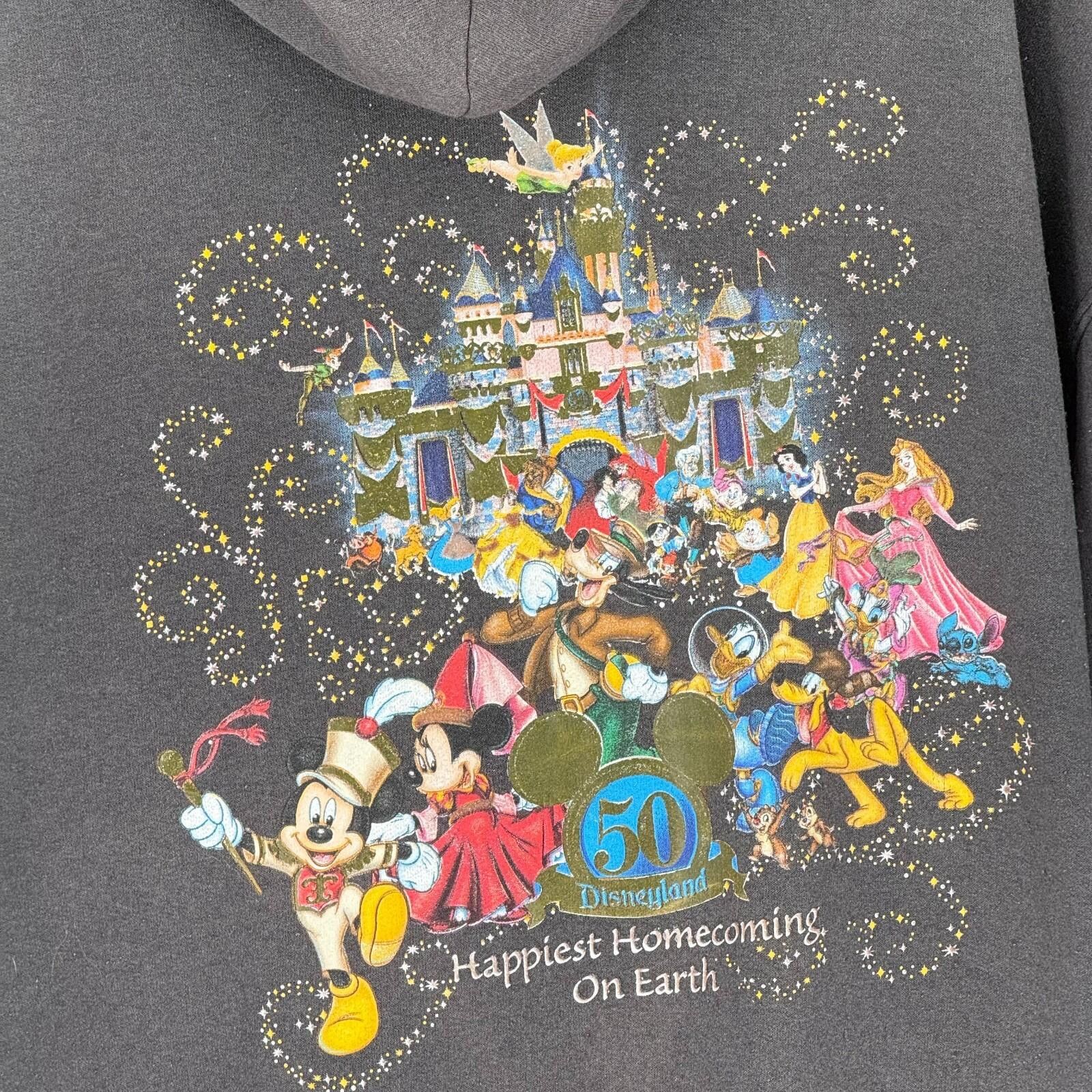 Disney Disney Disneyland 50th Happiest Homecoming Hoodie XL Size ONE SIZE - 6 Thumbnail