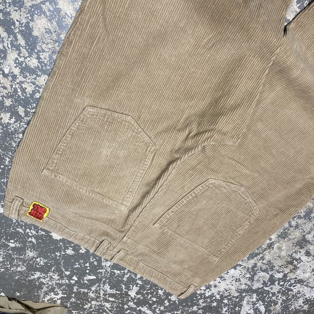 Empyre Vintage Empyre Thick Corduroy Tan Baggy Y2k Pants Size US 39 - 8 Thumbnail