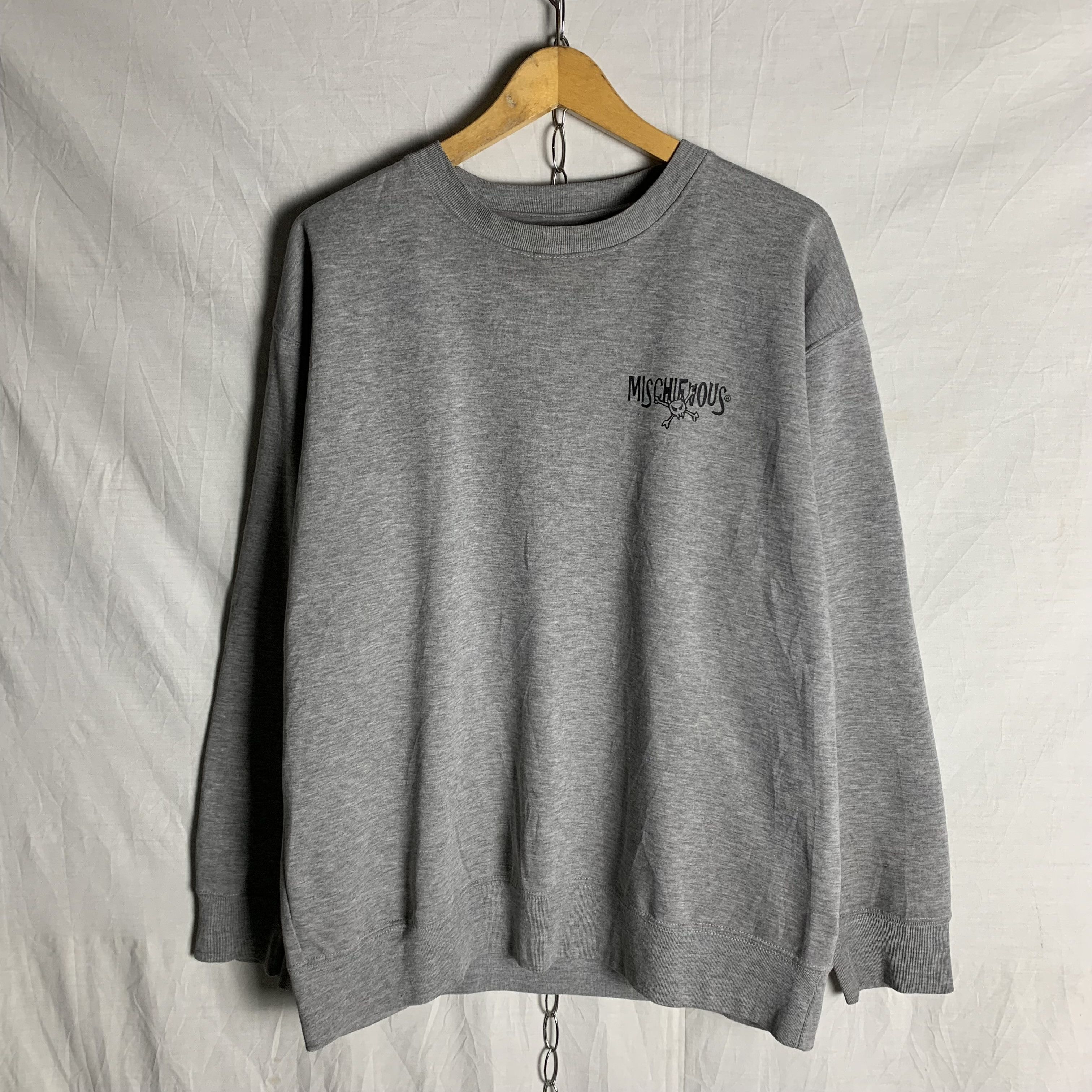Japanese Brand Mischievous Japanese Brand Sweatshirt Crewneck Size US L / EU 52-54 / 3 - 3 Thumbnail