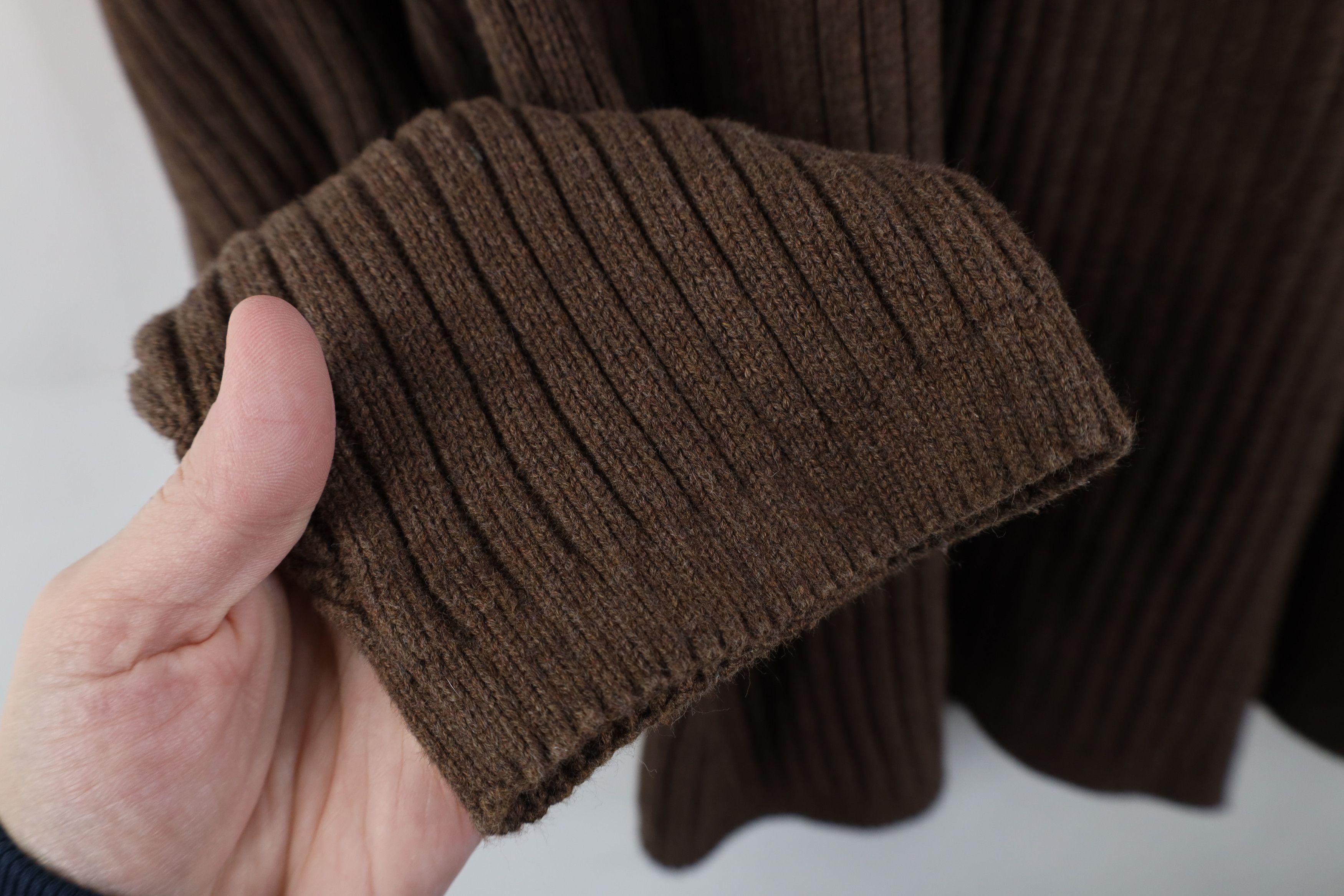Timberland Vintage 90s Y2K Timberland Knit Commando Sweater Brown Size US XL / EU 56 / 4 - 8 Thumbnail