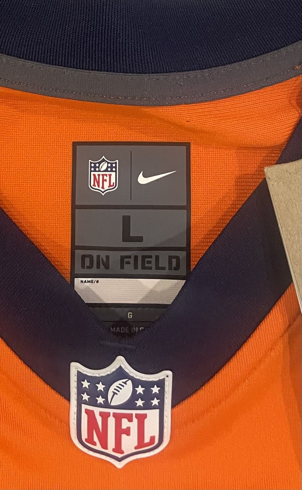Nike Nike Denver Broncos Courtland Sutton #14 Jersey Mens Large Size US L / EU 52-54 / 3 - 4 Thumbnail