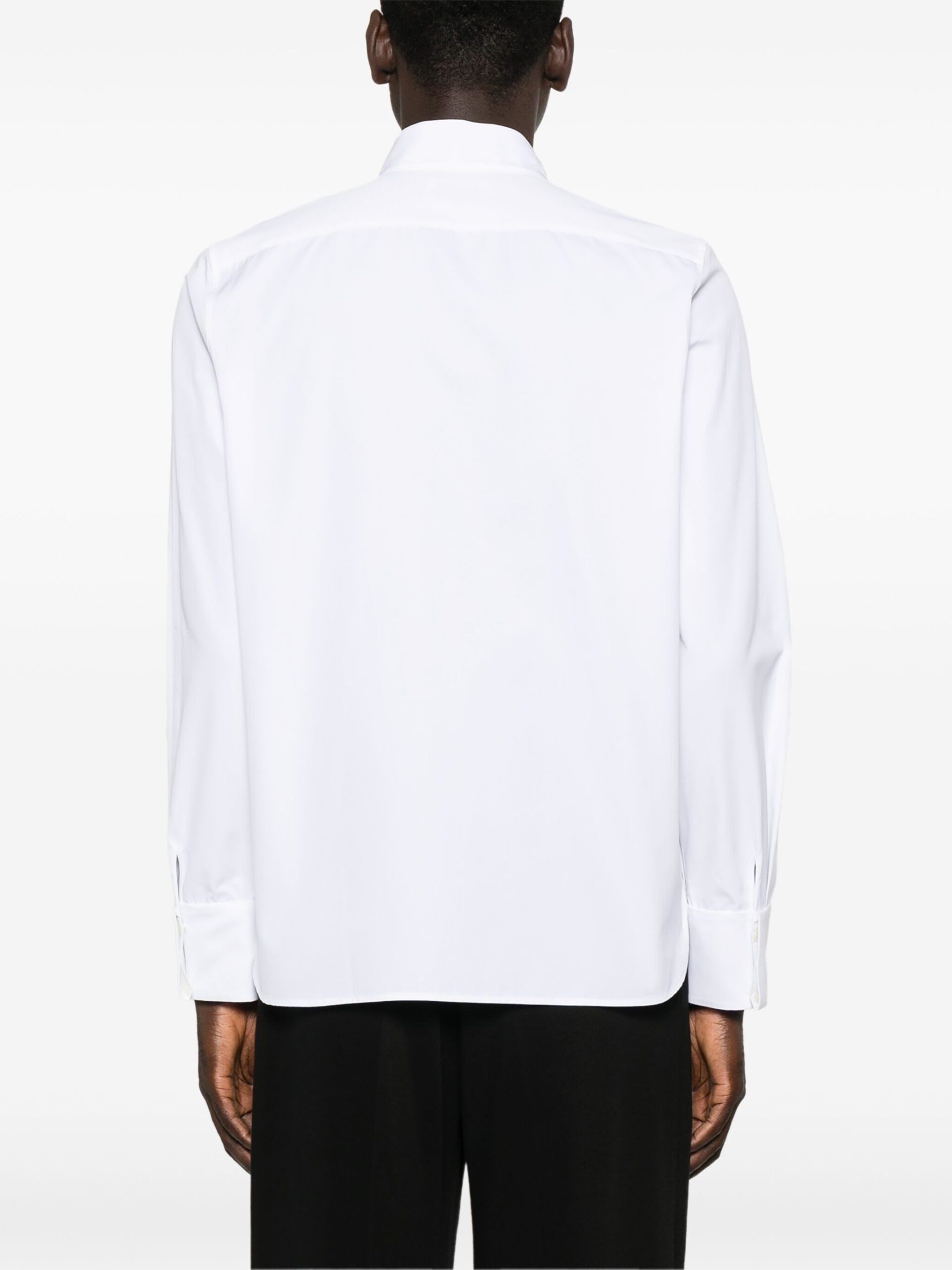 Saint Laurent Paris o1s1wg110126 800409 Chemise S36M Contrast Shirt in White Size US XS / EU 42 / 0 - 4 Thumbnail